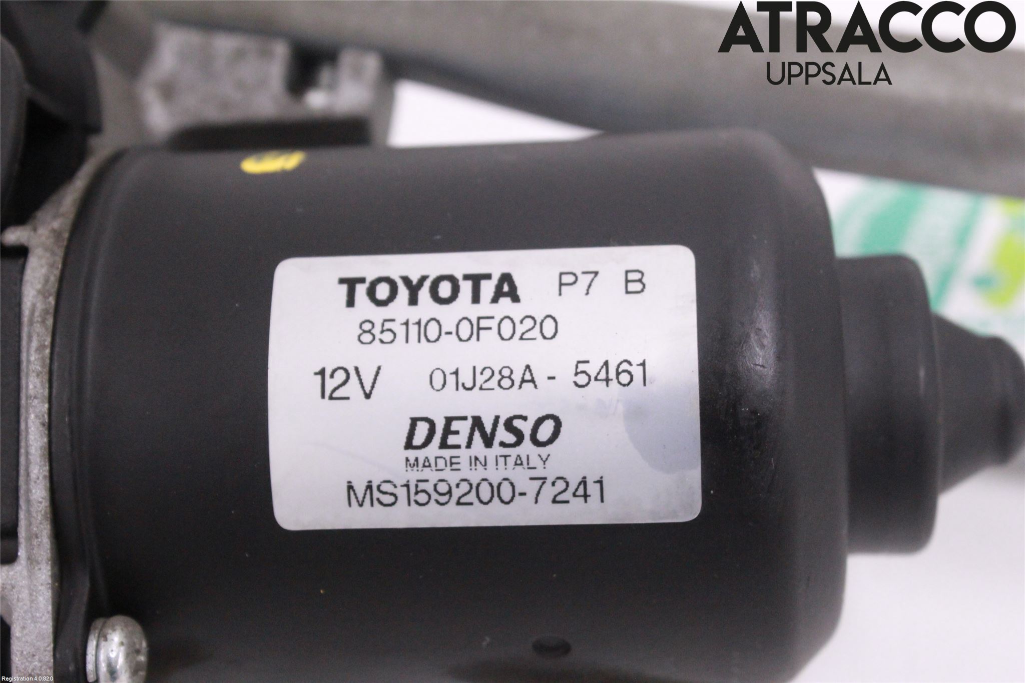 Toyota COROLLA VERSO 08-09 Viskermotor Frontrute