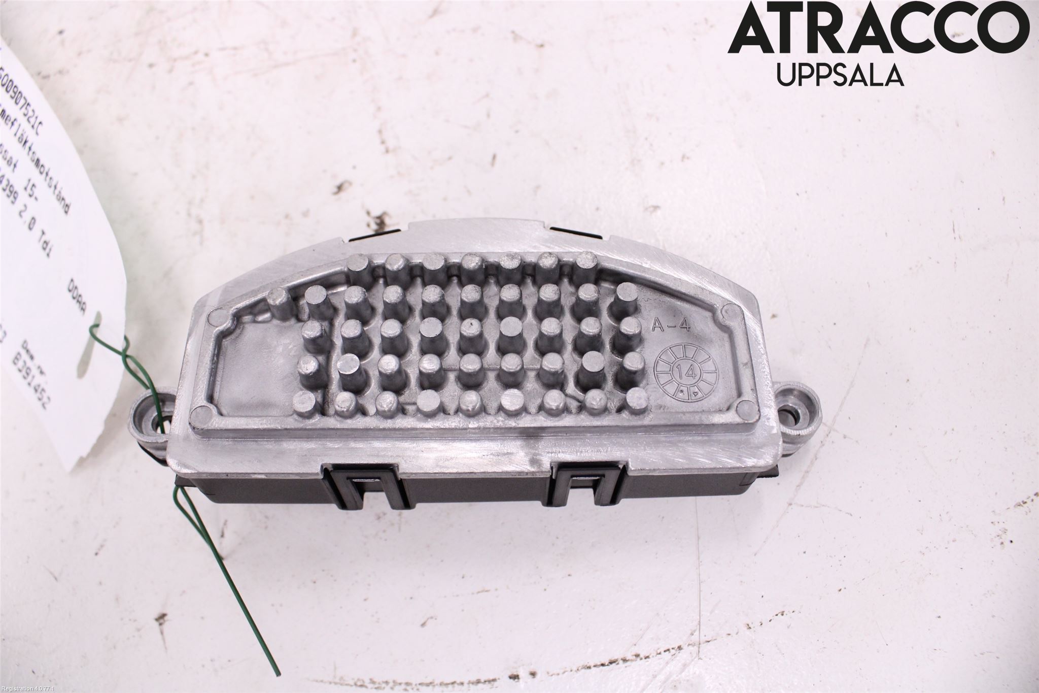 Volkswagen VW PASSAT 15-19 Varmeapparat Viftemotstand