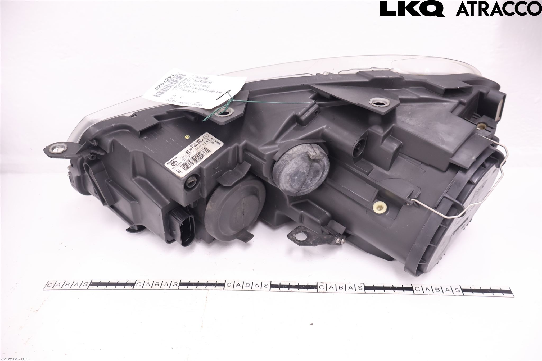 Volkswagen VW GOLF VI 09-13 Frontlykt Høyre