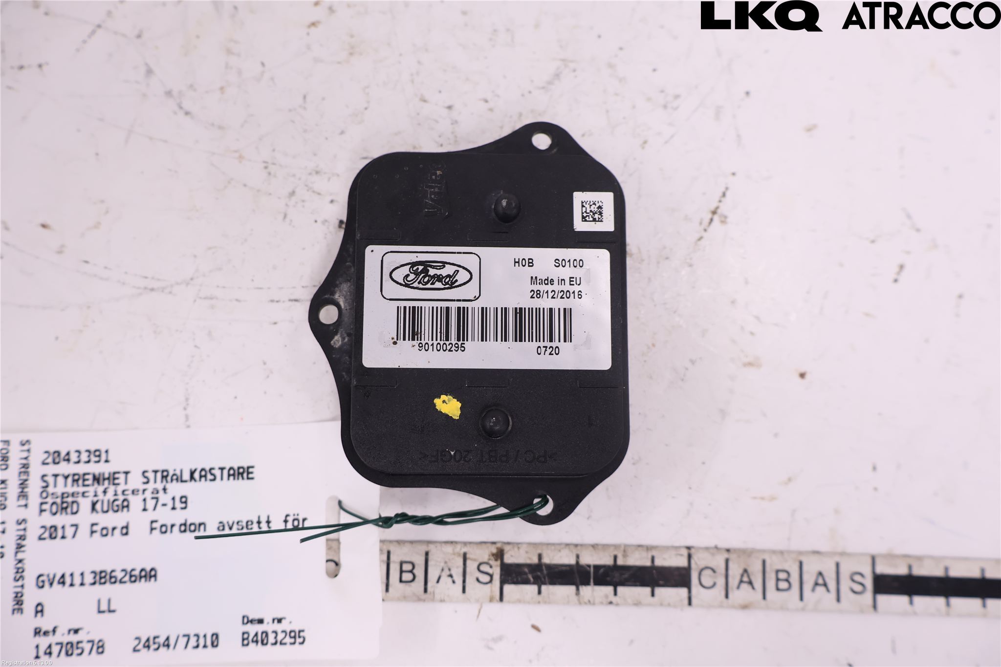 Ford KUGA 17-19 Styreenhet Xenon