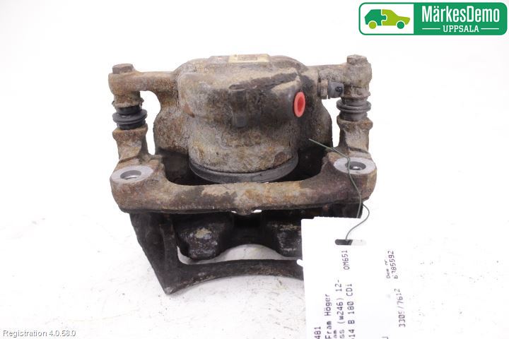 Mercedes-Benz MB B-KLASS (W246/W242) 12-19 Bremsecaliper Foran Høyre