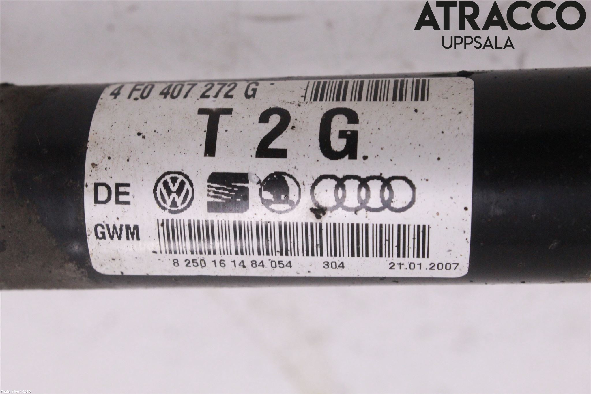 Audi A6/S6     05-11 Drivaksel Foran Kompl Høyre