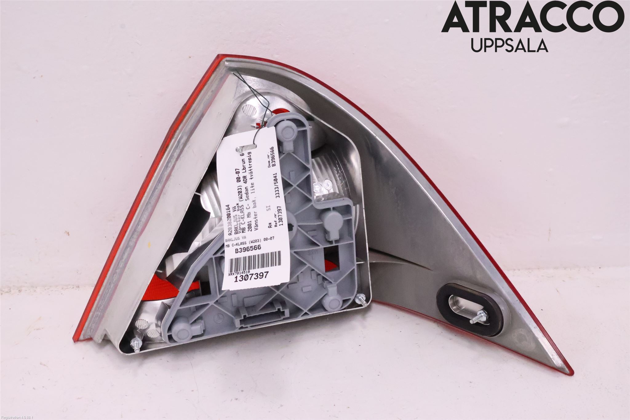 Mercedes-Benz MB C (203) 00-07 Baklykt Venstre