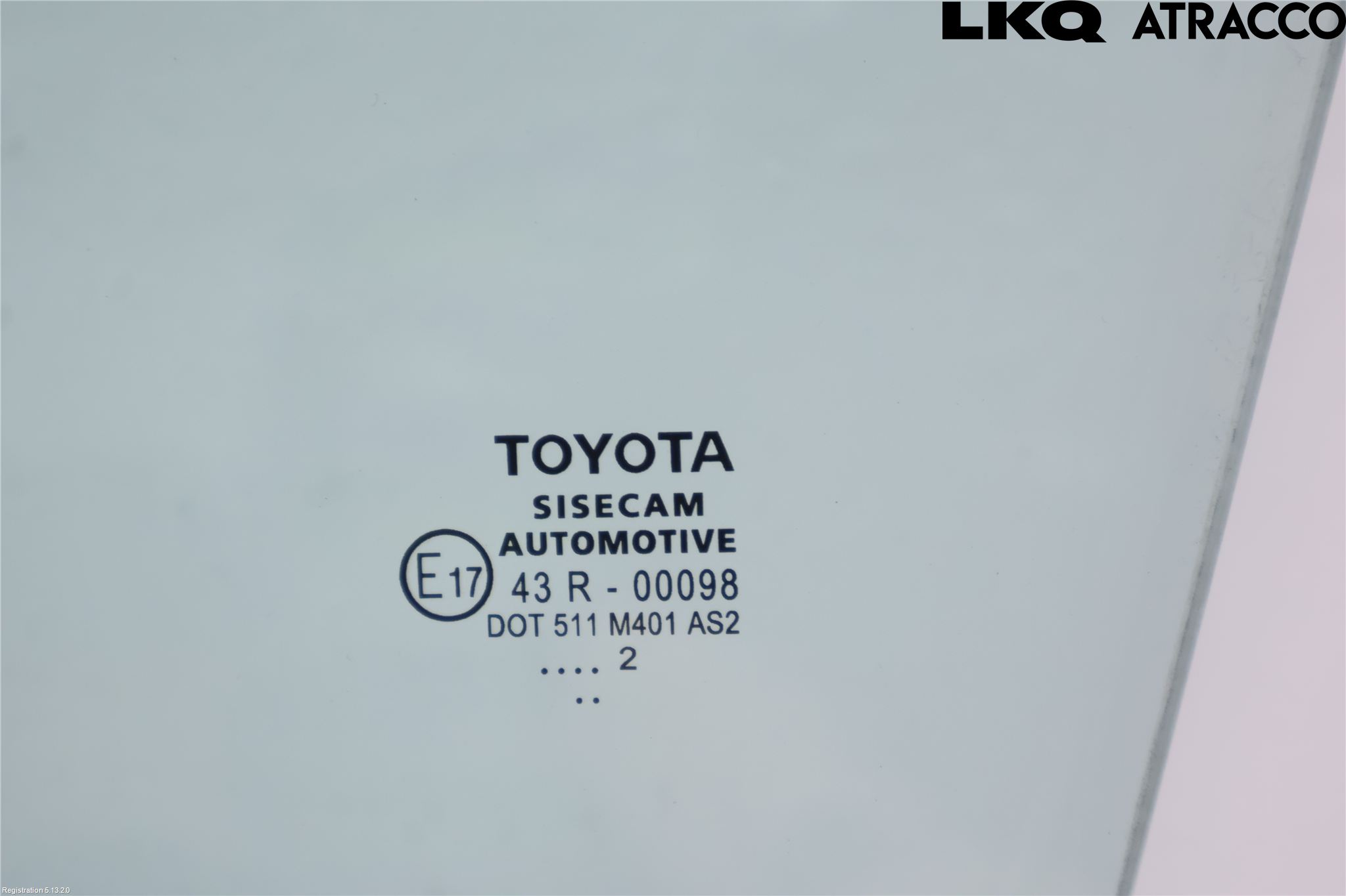Toyota C-HR 16-23 Dørrute Foran Venstre 4 Dørs