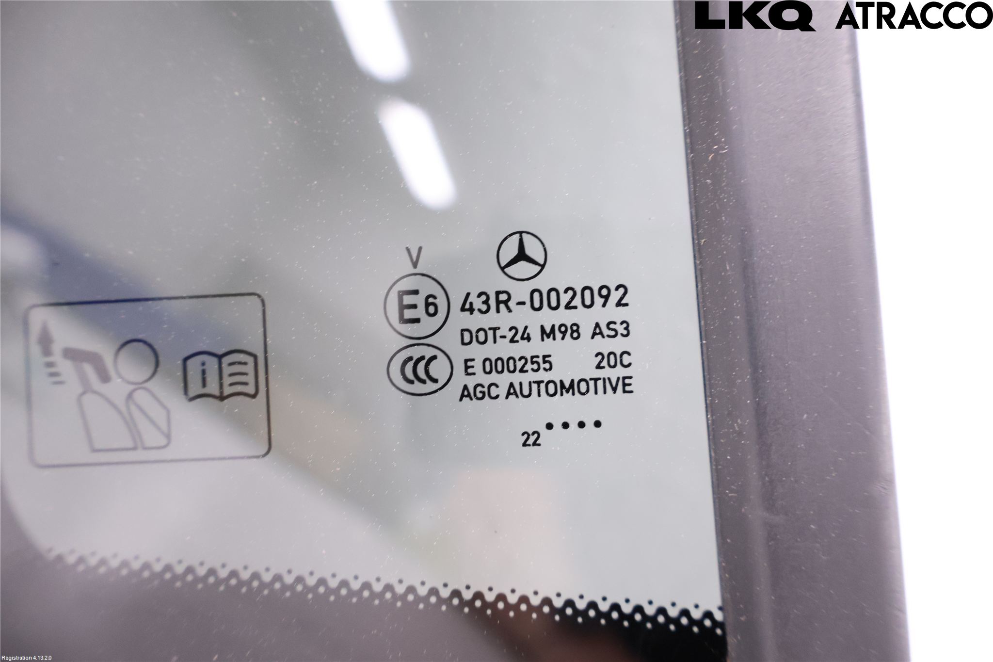 Mercedes-Benz MB GLA-KLASS (H247) 20- Dørrute Bak Høyre Trekant 4D