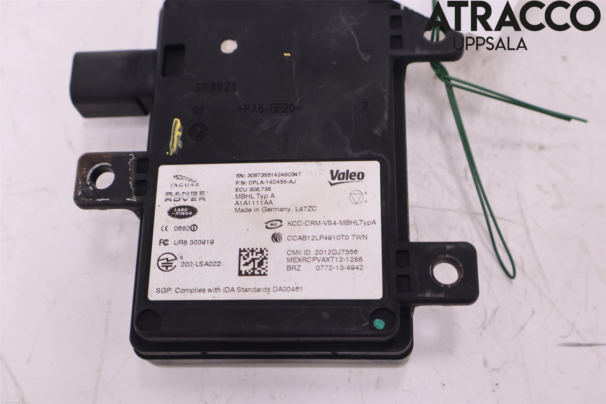 Landrover RANGE ROVER (L405) 13-21 Sensor Kollisjonsbeskyttelse