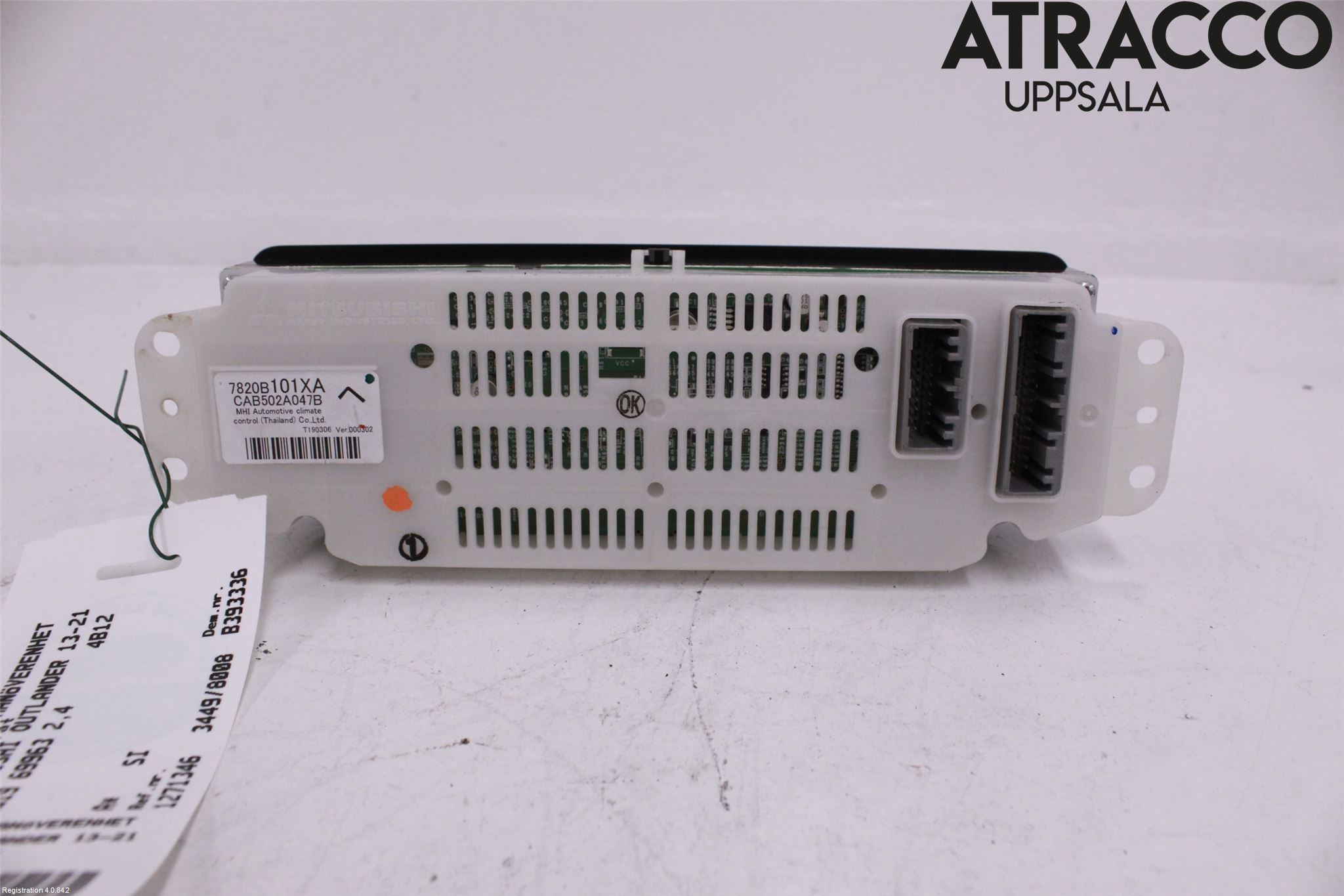 Mitsubishi OUTLANDER 13-21 Varme Ac Betjening-Display
