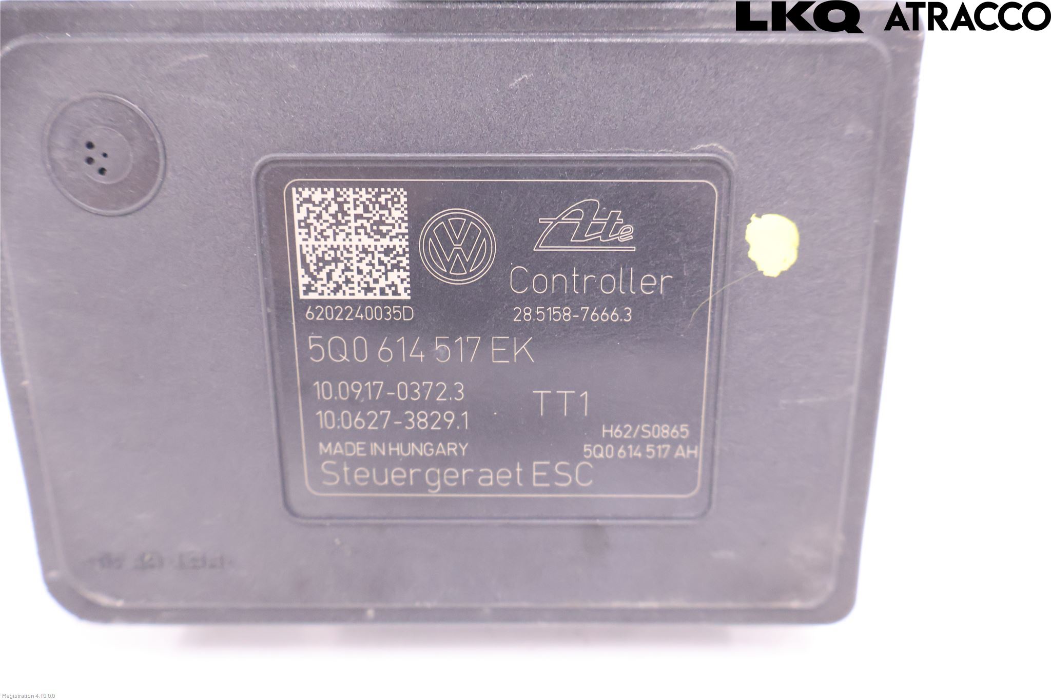 Volkswagen VW GOLF / E-GOLF VII 13-20 Abs Hydraulikkaggregat