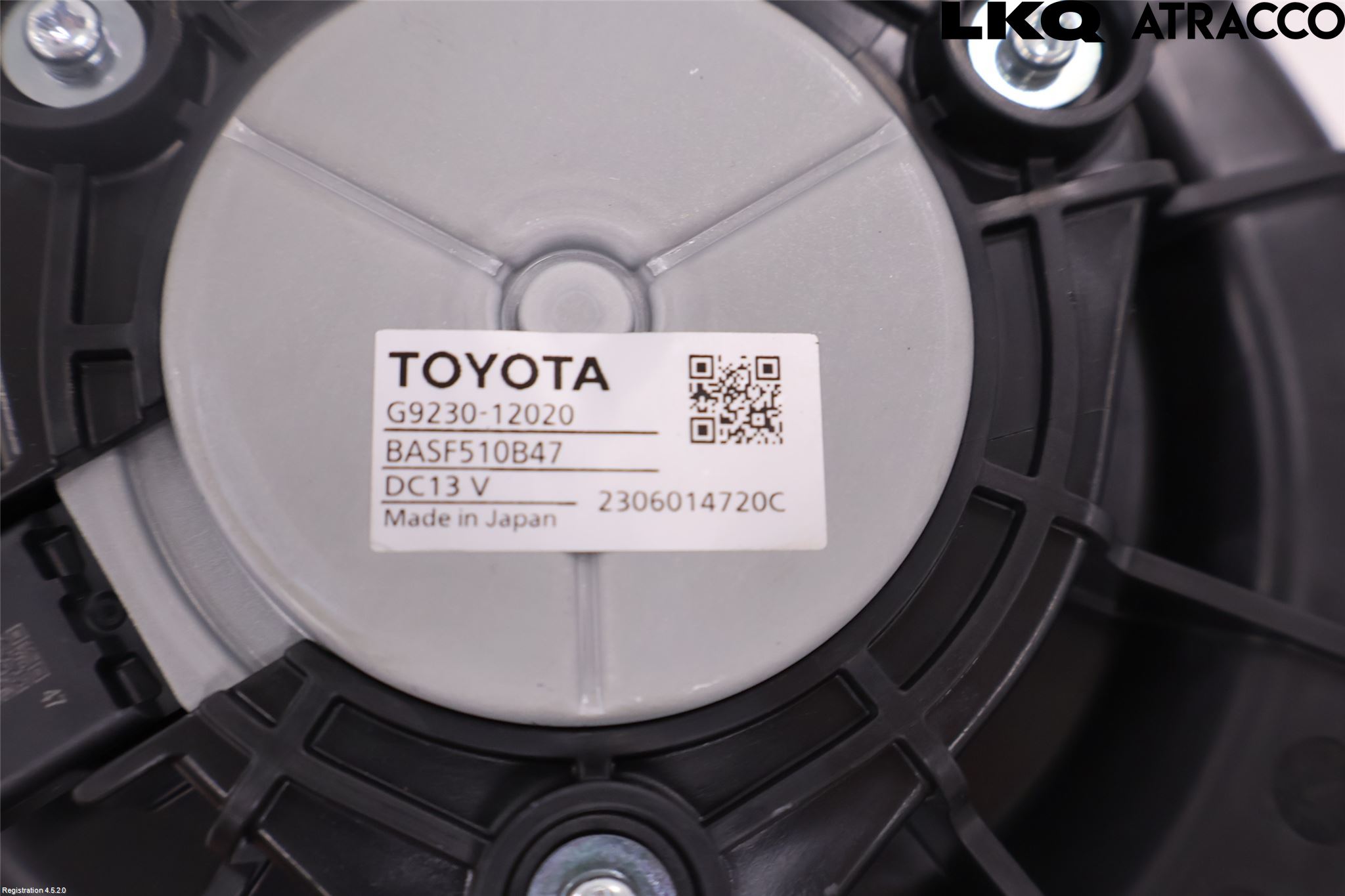 Toyota COROLLA 19- Varmeapparat Viftemotor