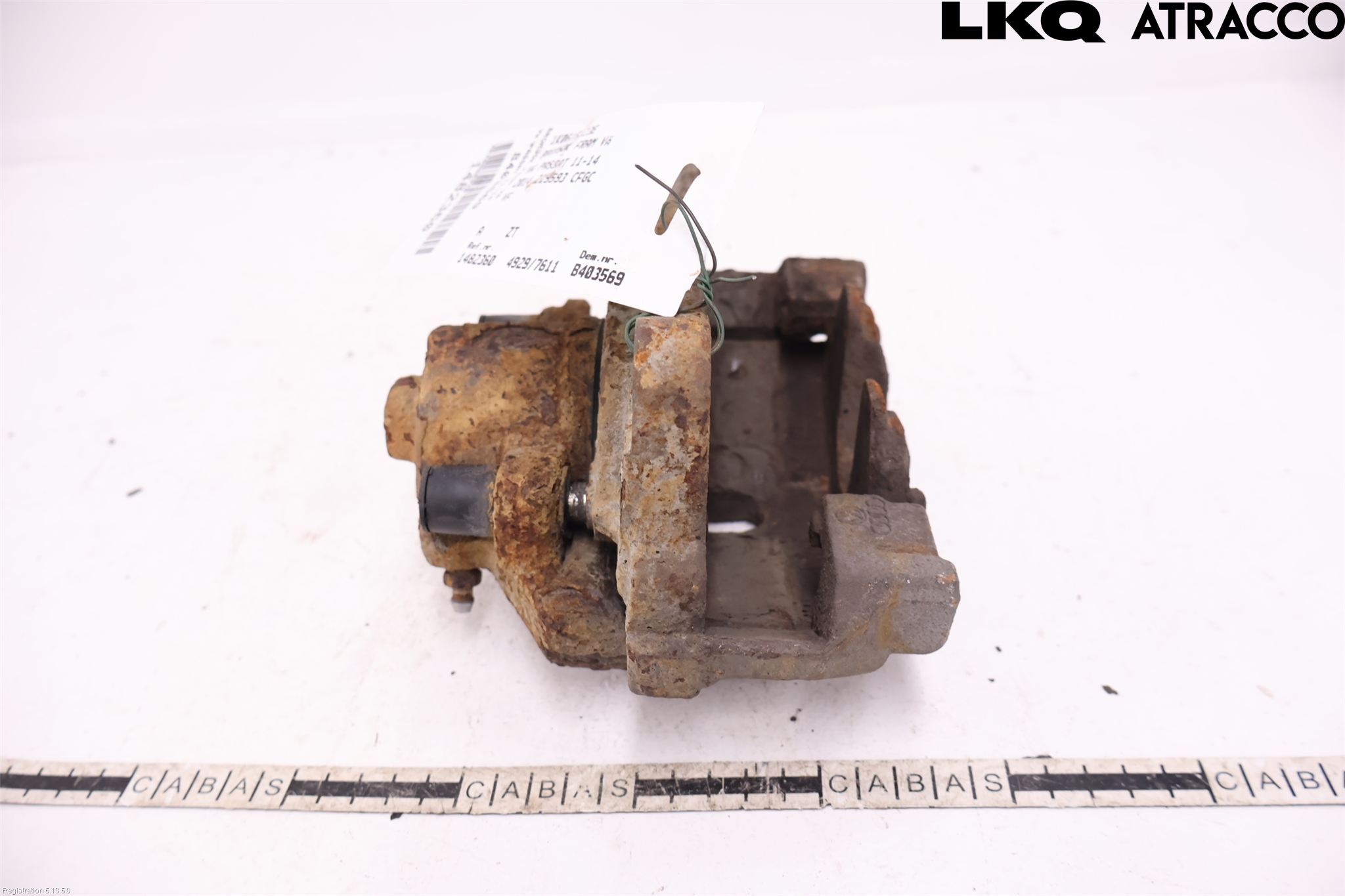 Volkswagen VW PASSAT 11-14 Bremsecaliper Foran Venstre