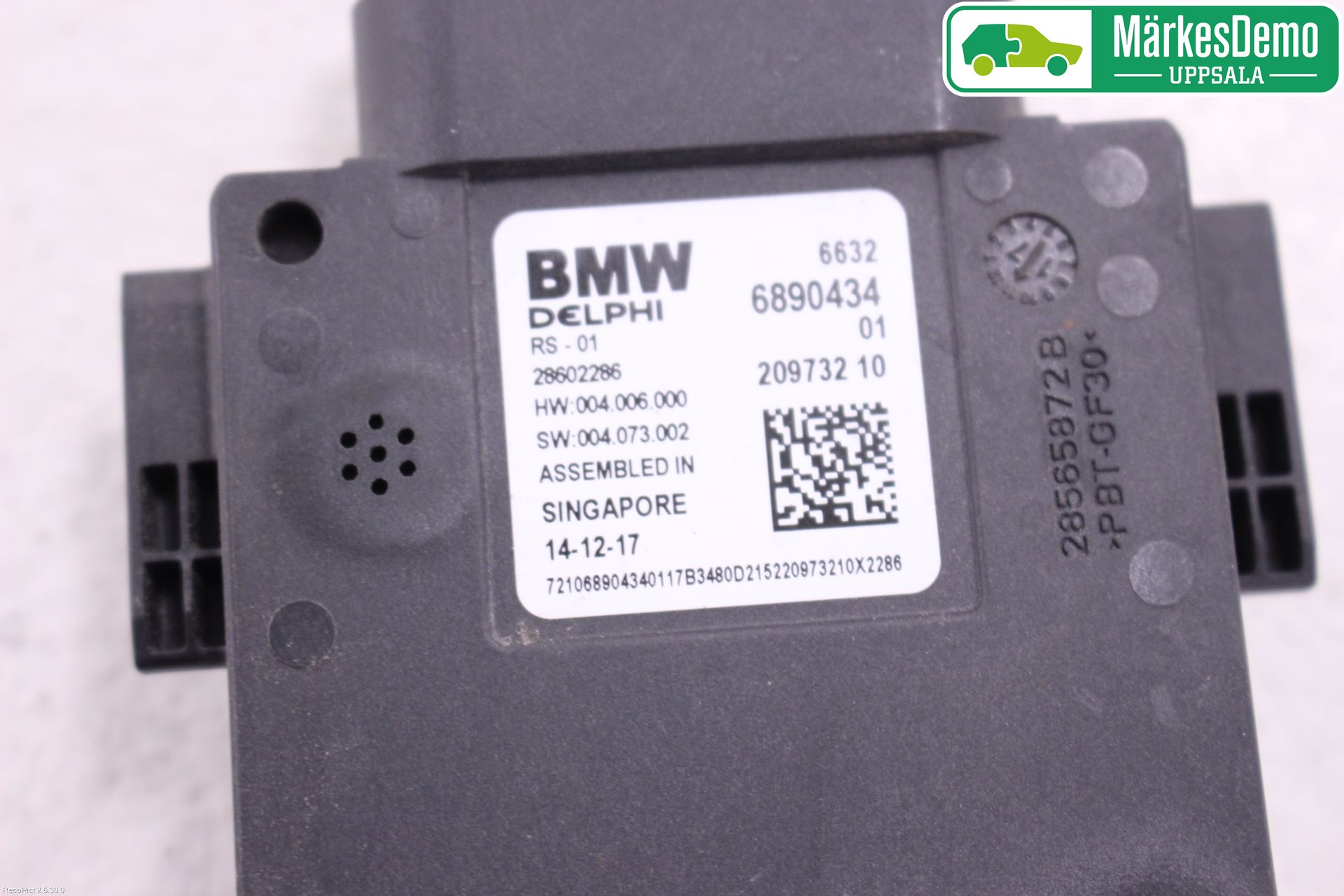 BMW 5 G30/G31/F90 17-23 Sensor Kollisjonsbeskyttelse