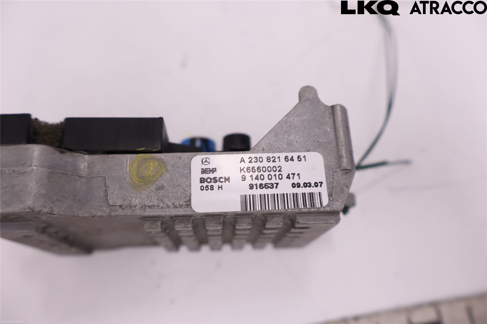 Mercedes-Benz MB E-KLASS (W211) 02-09 Varmeapparat Viftemotstand