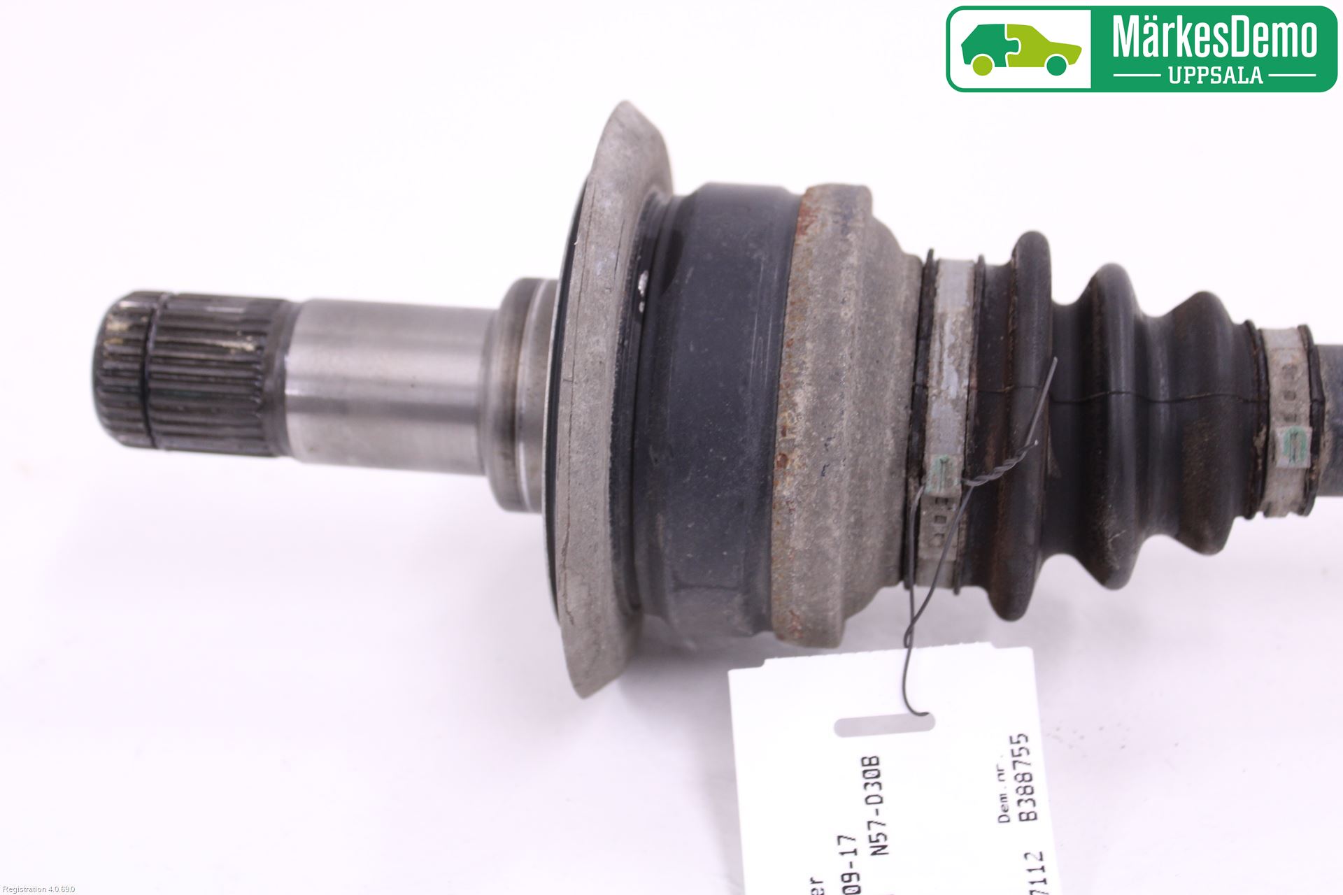BMW 5 F10/F11/F18 09-17 Drivaksel Bak Kompl Høyre