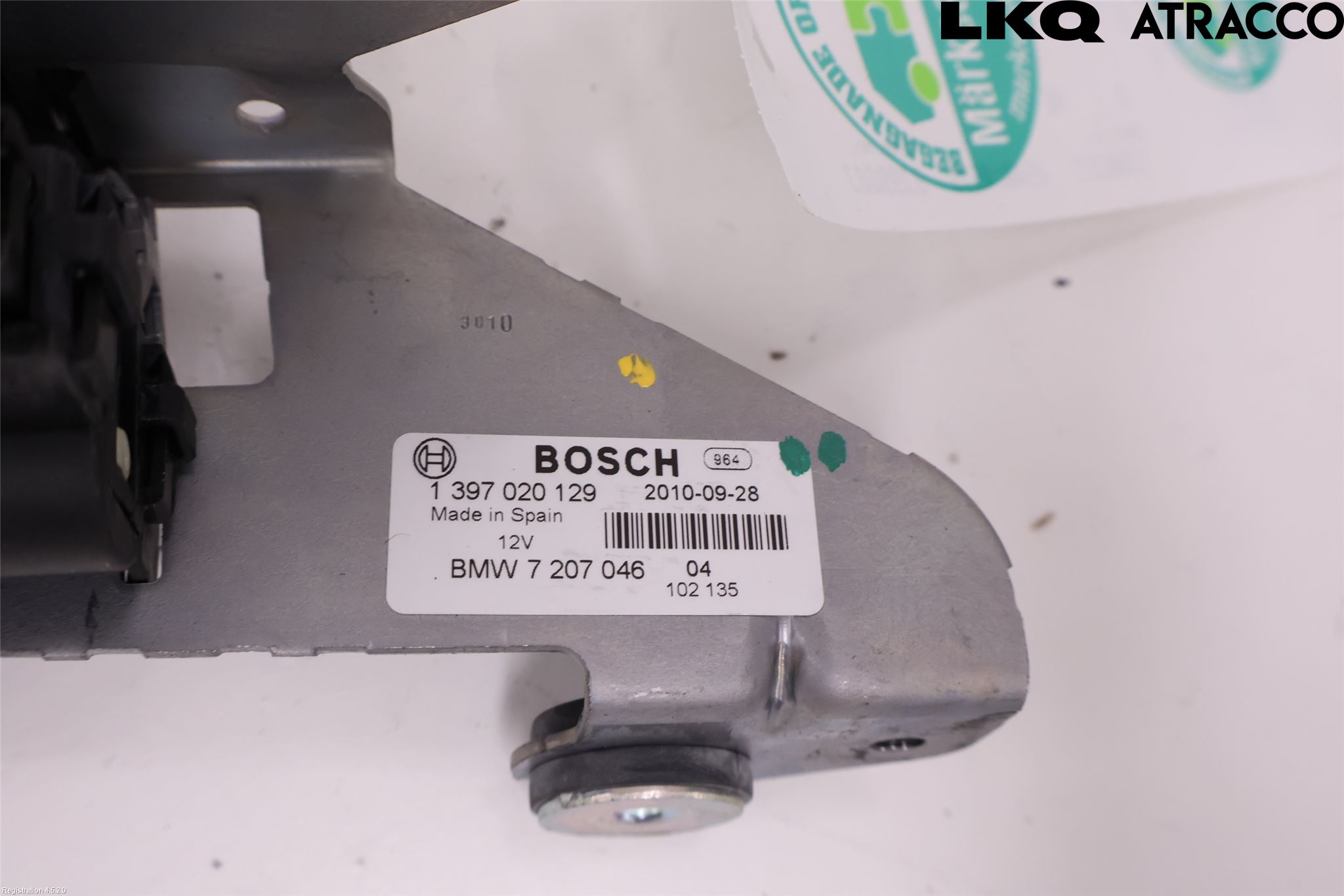 BMW 5 F10/F11/F18 09-17 Bakluke-Lokk Låsekasse
