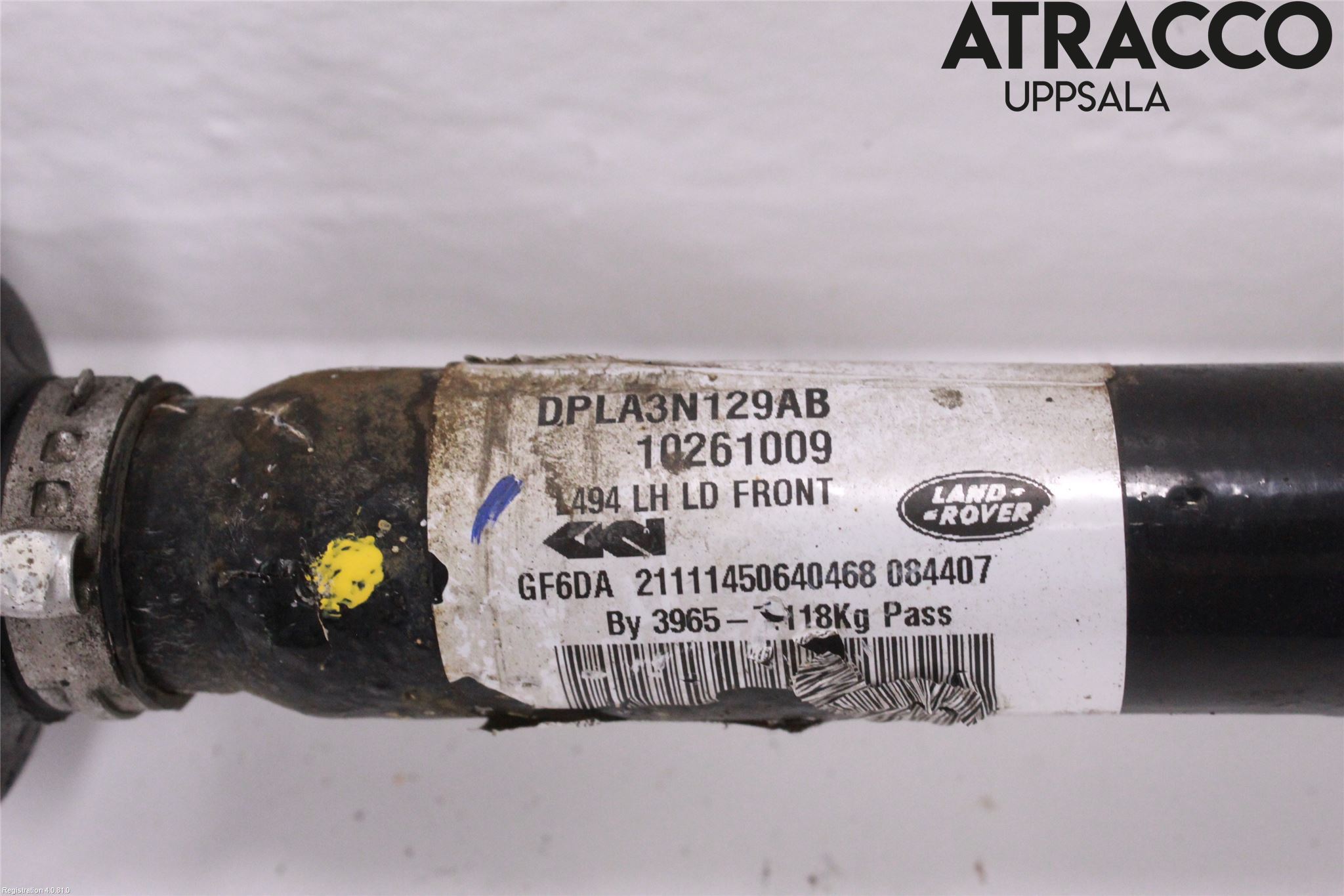 Landrover RANGE ROVER SPORT (L494) 14-22 Drivaksel Foran Kompl Venstre