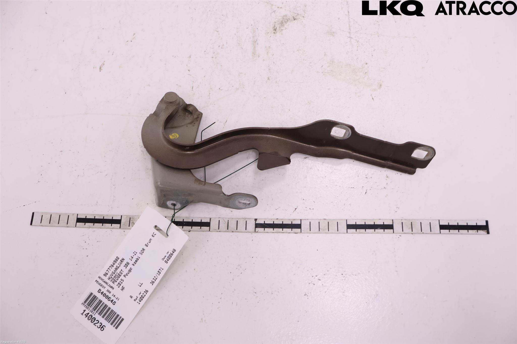 Peugeot 308 14-21 Panser Hengsel - Hengsler
