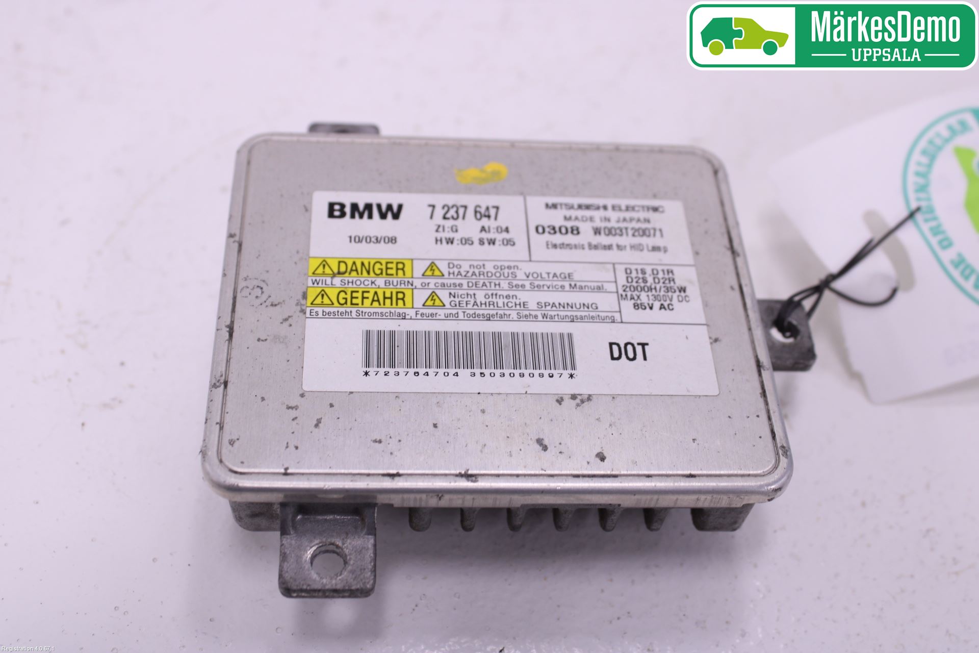 BMW 3 E90/91 SED/TOU 05-12 Styreenhet Xenon