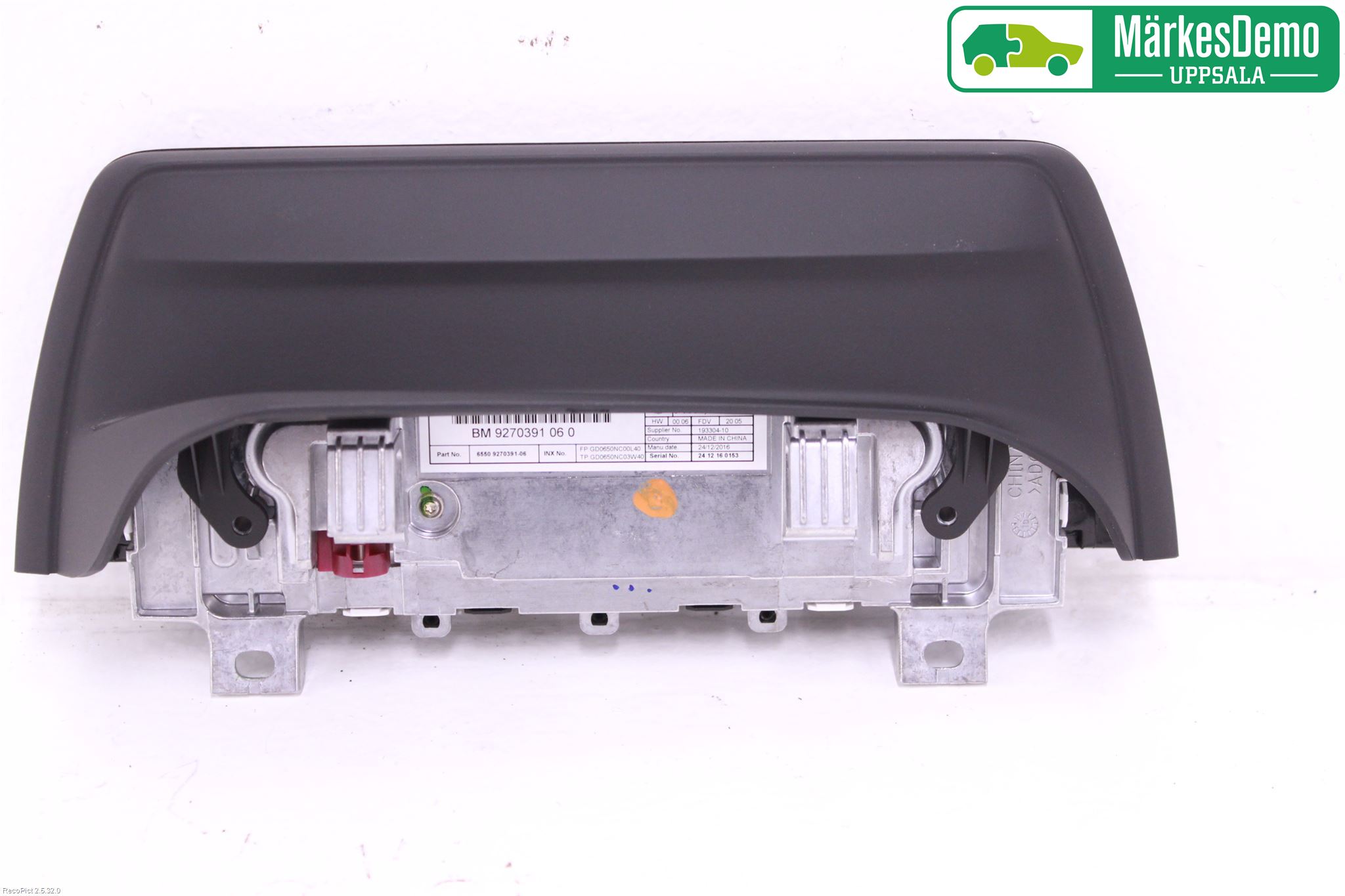 BMW 2 F22/F23/F87 Coupé/Cab 13-21 Instr Skjerm Dvd-Gps-Ac-Tlf