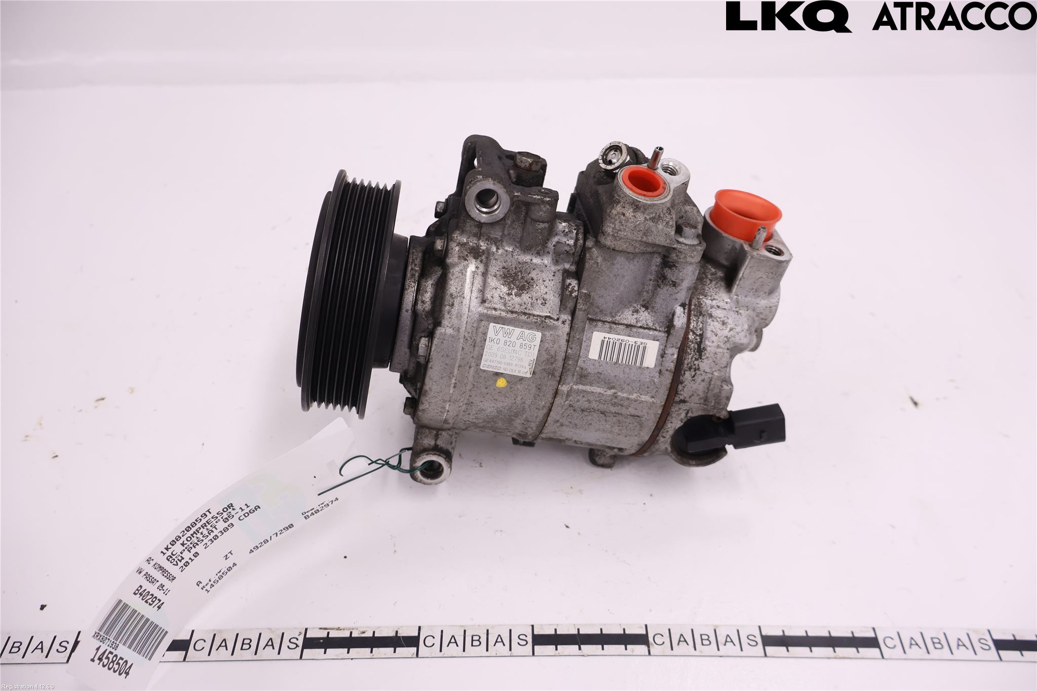 Volkswagen VW PASSAT 05-11 Varme Ac Kompressor