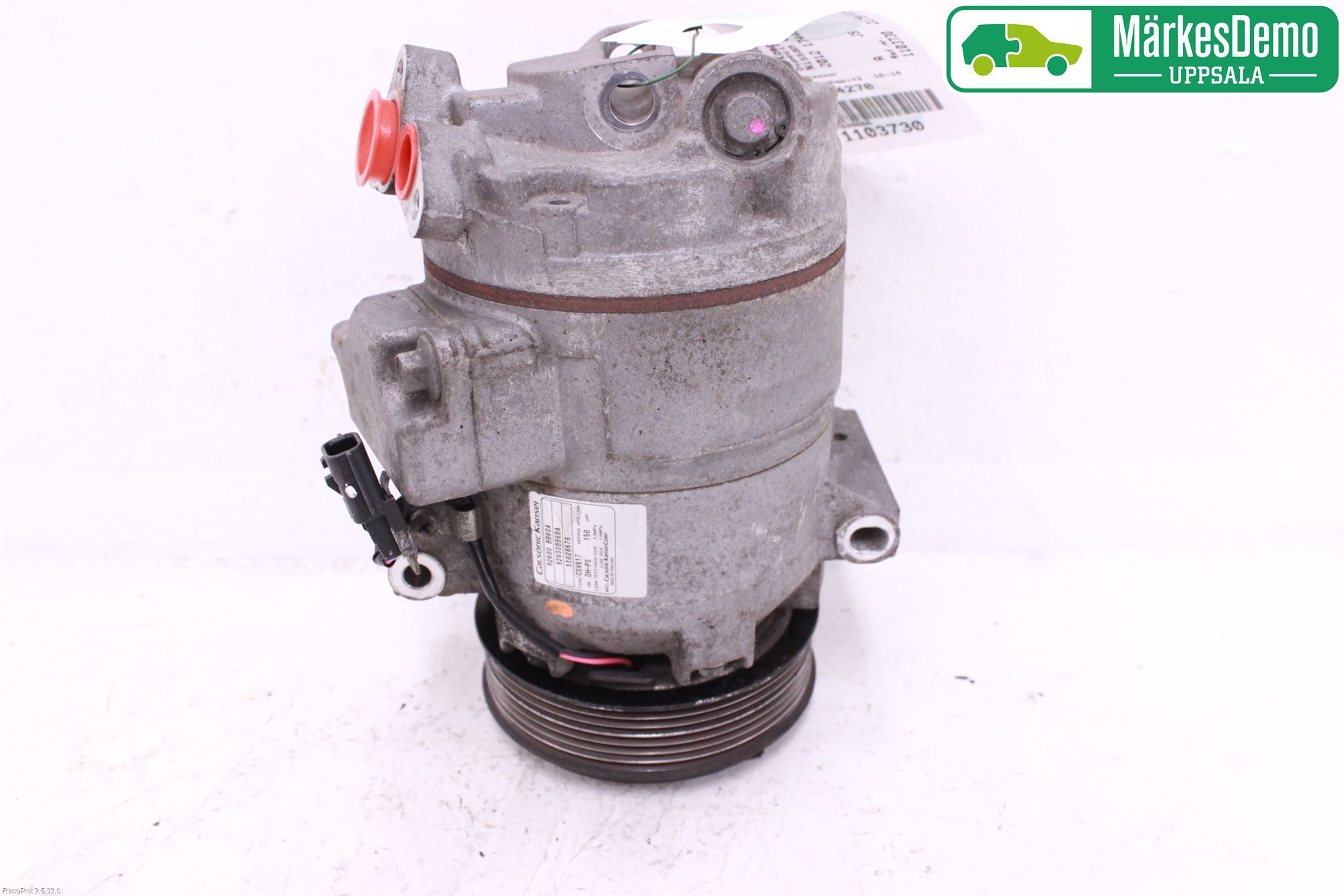 Nissan QASHQAI+2  10-14 Varme Ac Kompressor