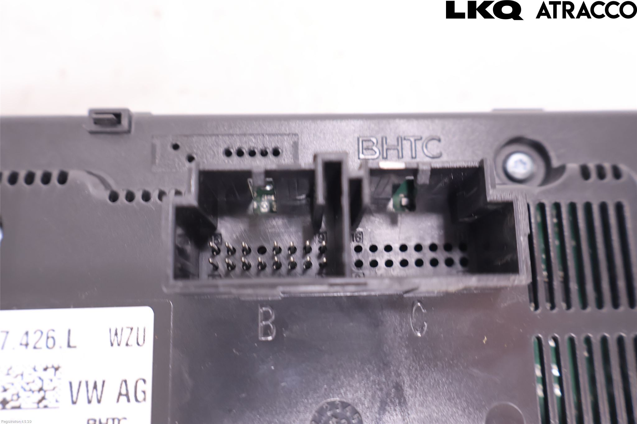 Volkswagen VW TRANSP/CARAVELLE (T6) 16-22 Varme Ac Betjening-Display
