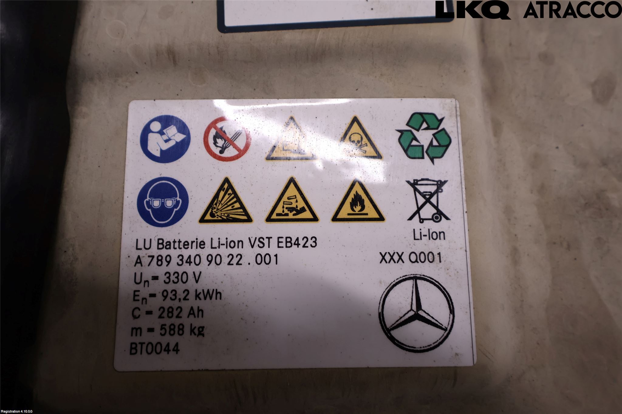 Mercedes-Benz MB EQE (V295) 22- Hybrid Batteri
