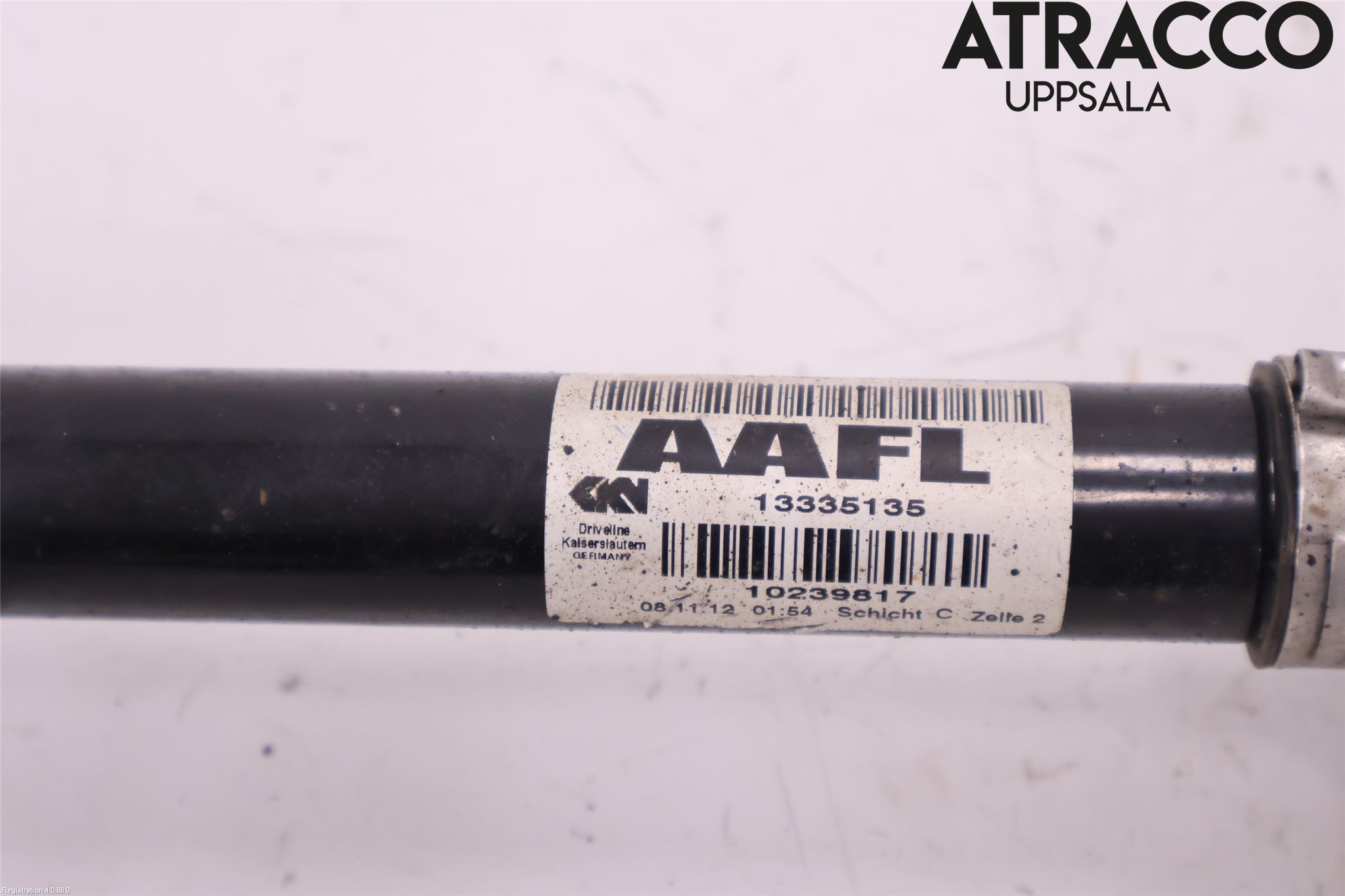 Opel ASTRA J 10-15 Drivaksel Foran Kompl Venstre