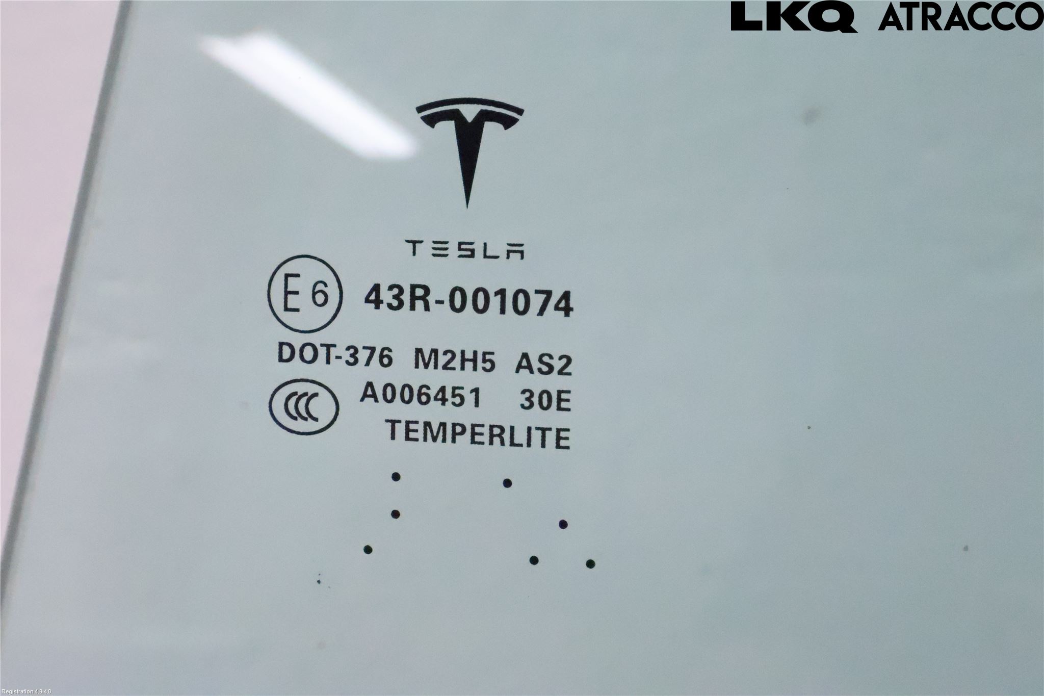 Tesla MODEL S 13- Dørrute Bak Venstre 4Dørs