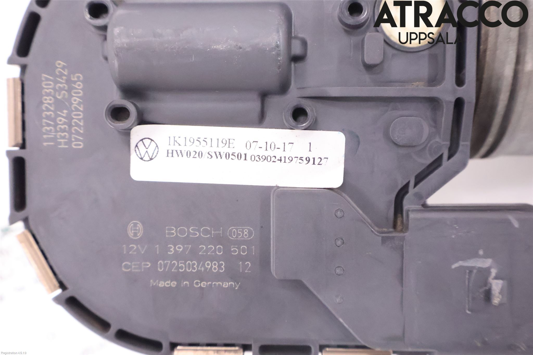 Volkswagen VW GOLF V 04-09 Viskermotor Frontrute