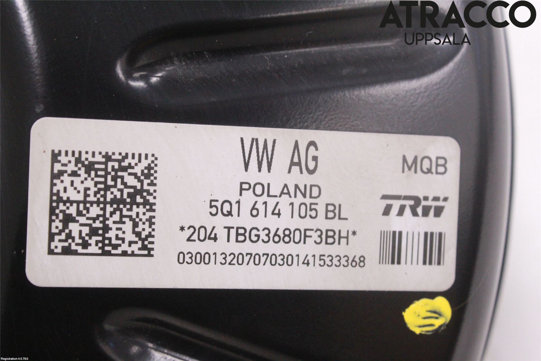 Volkswagen VW PASSAT 15-19 Bremseservo