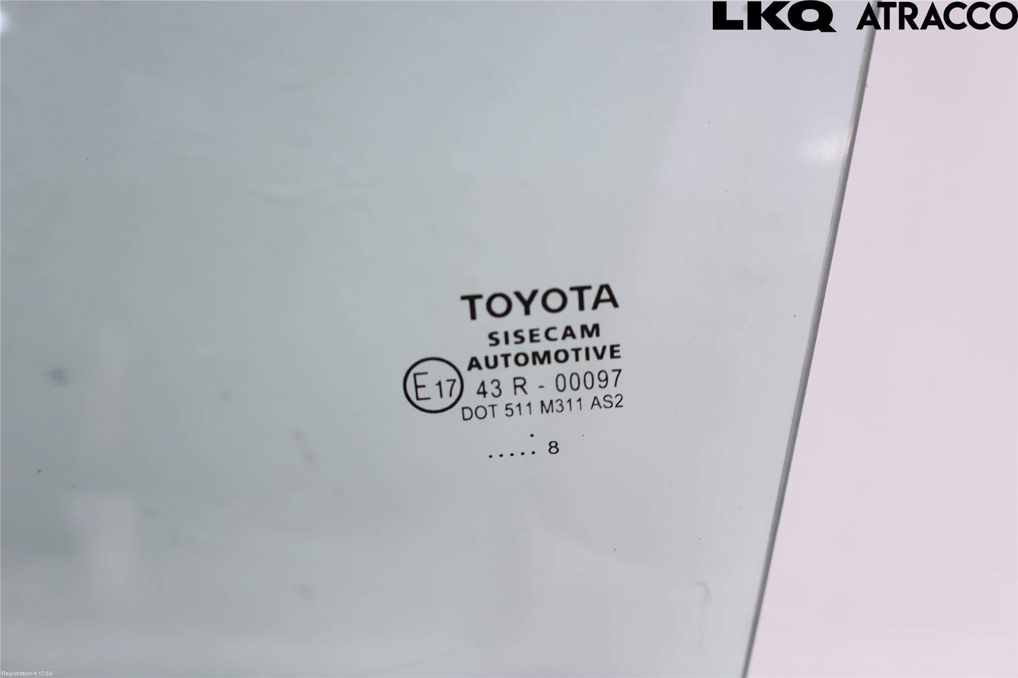 Toyota C-HR 16-23 Dørrute Bak Venstre 4Dørs