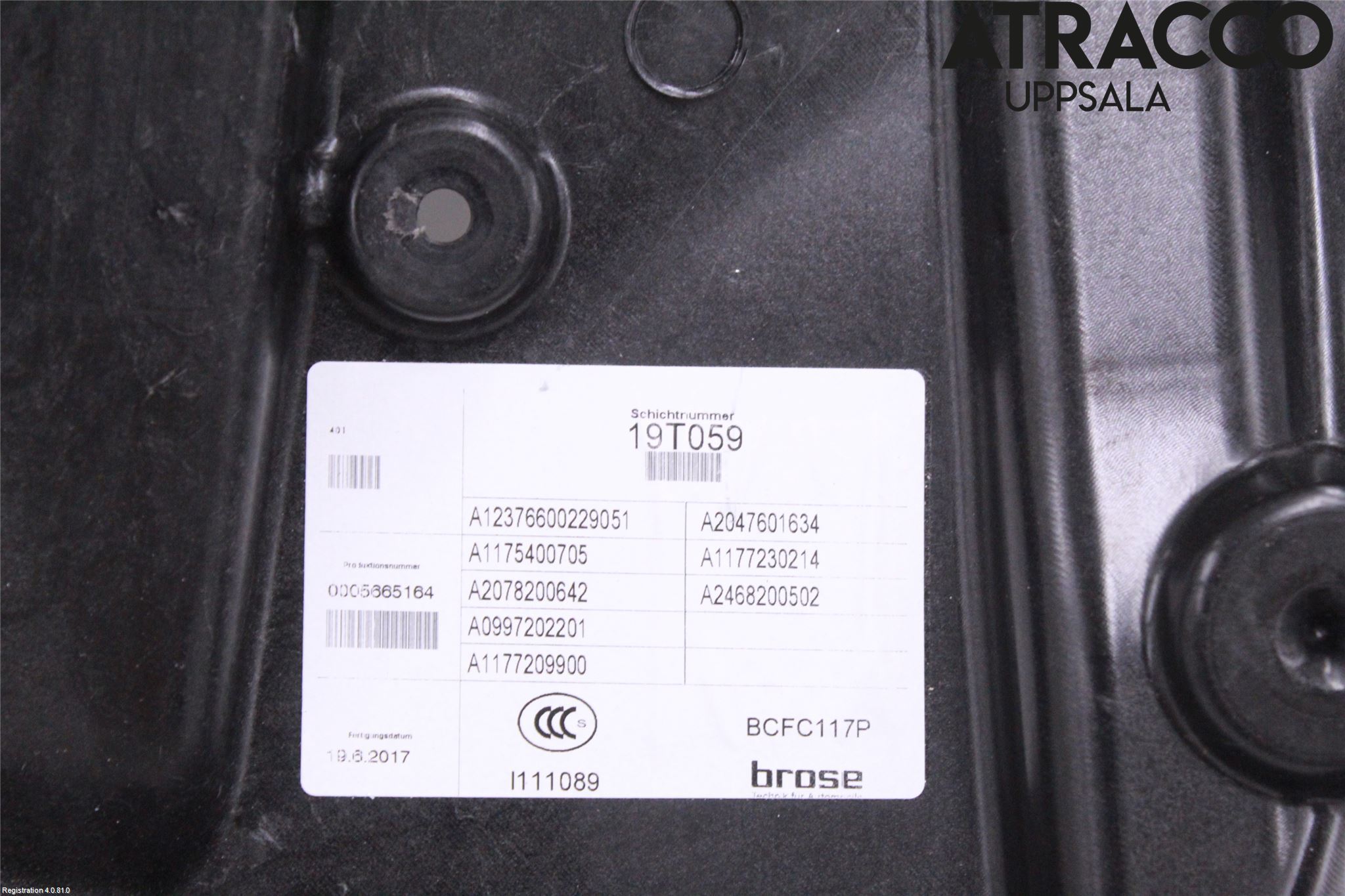 Mercedes-Benz MB CLA-KLASS (C117/X117) 13-19 Vindusheis El Komp