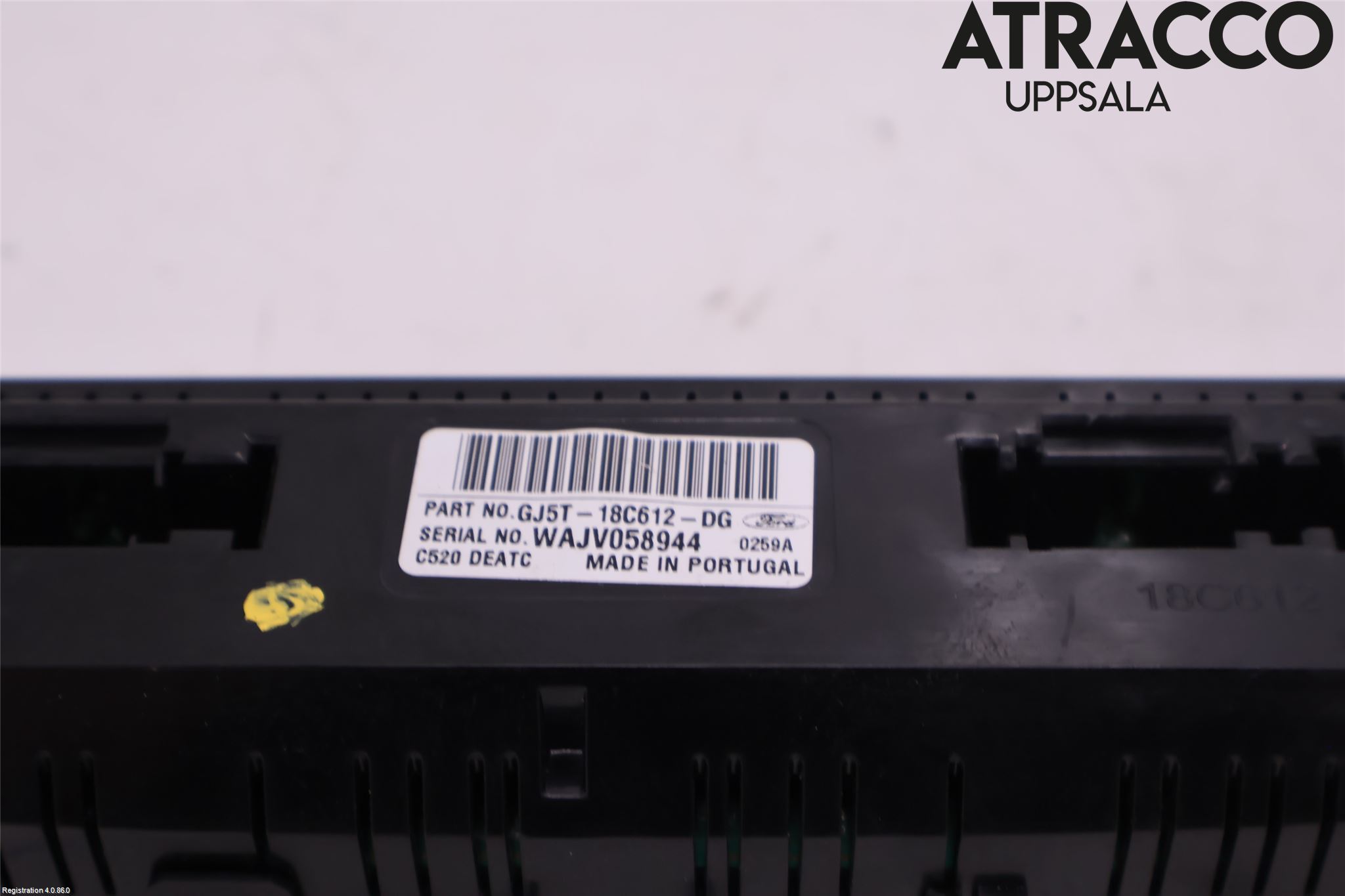 Ford KUGA 17-19 Varme Ac Betjening-Display