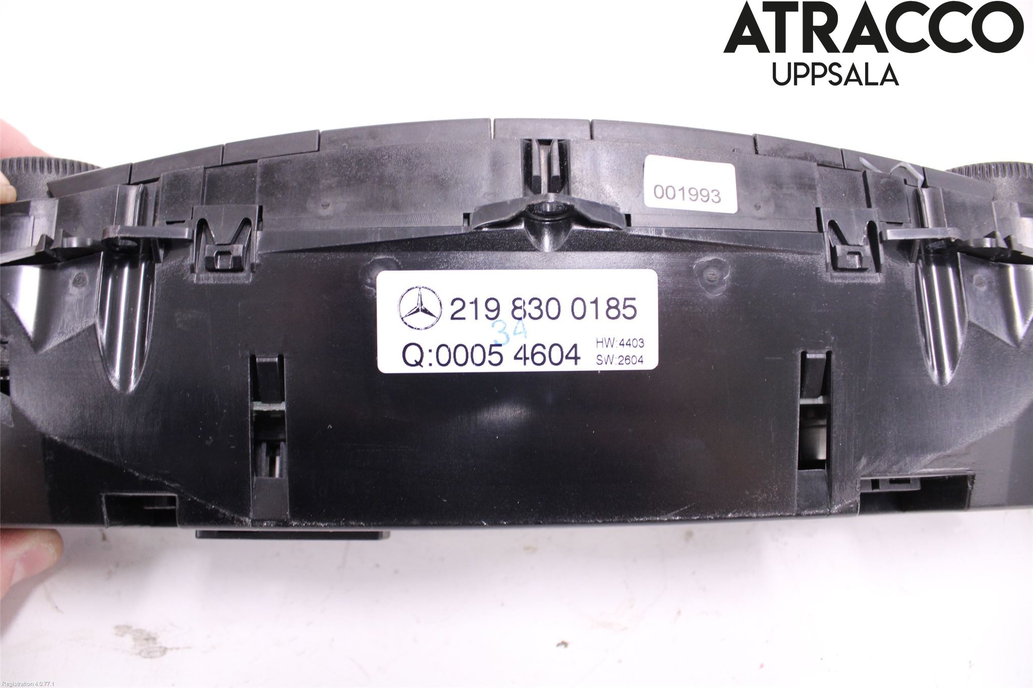 Mercedes-Benz MB CLS (C219) 03-11 Varme Ac Betjening-Display