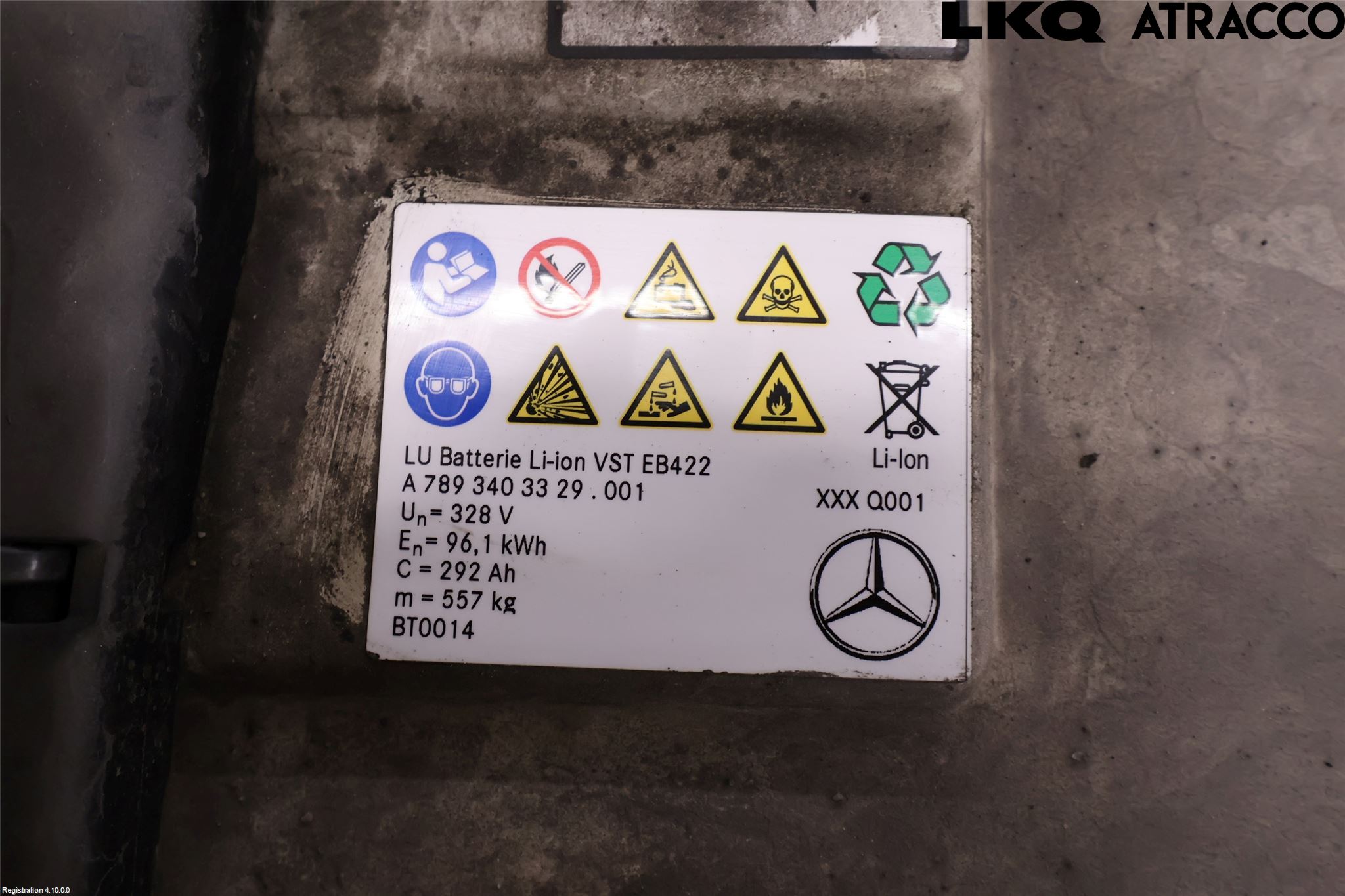 Mercedes-Benz MB EQE (V295) 22- Hybrid Batteri