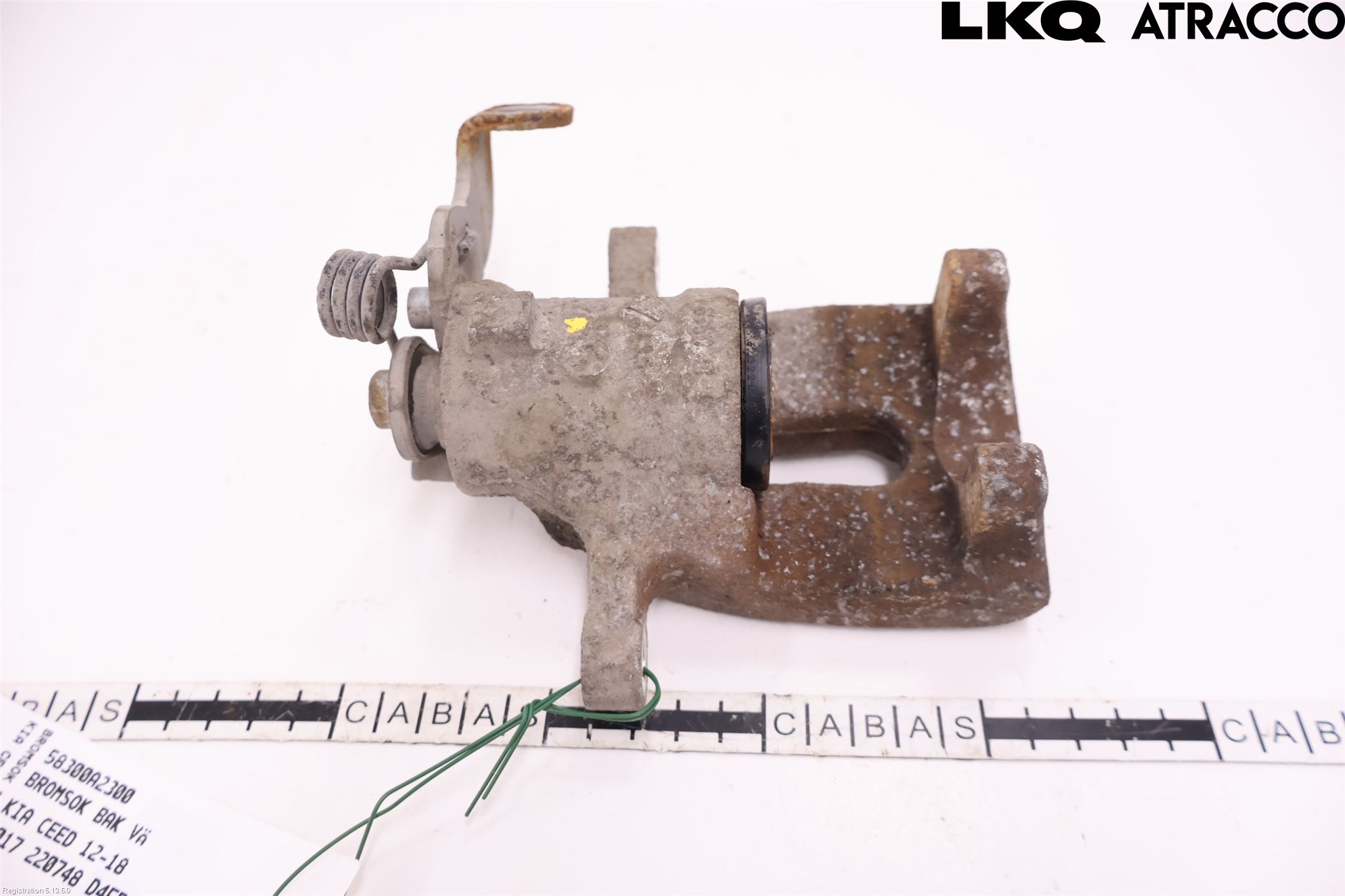 Kia CEED 12-18 Bremsecaliper Bak Venstre