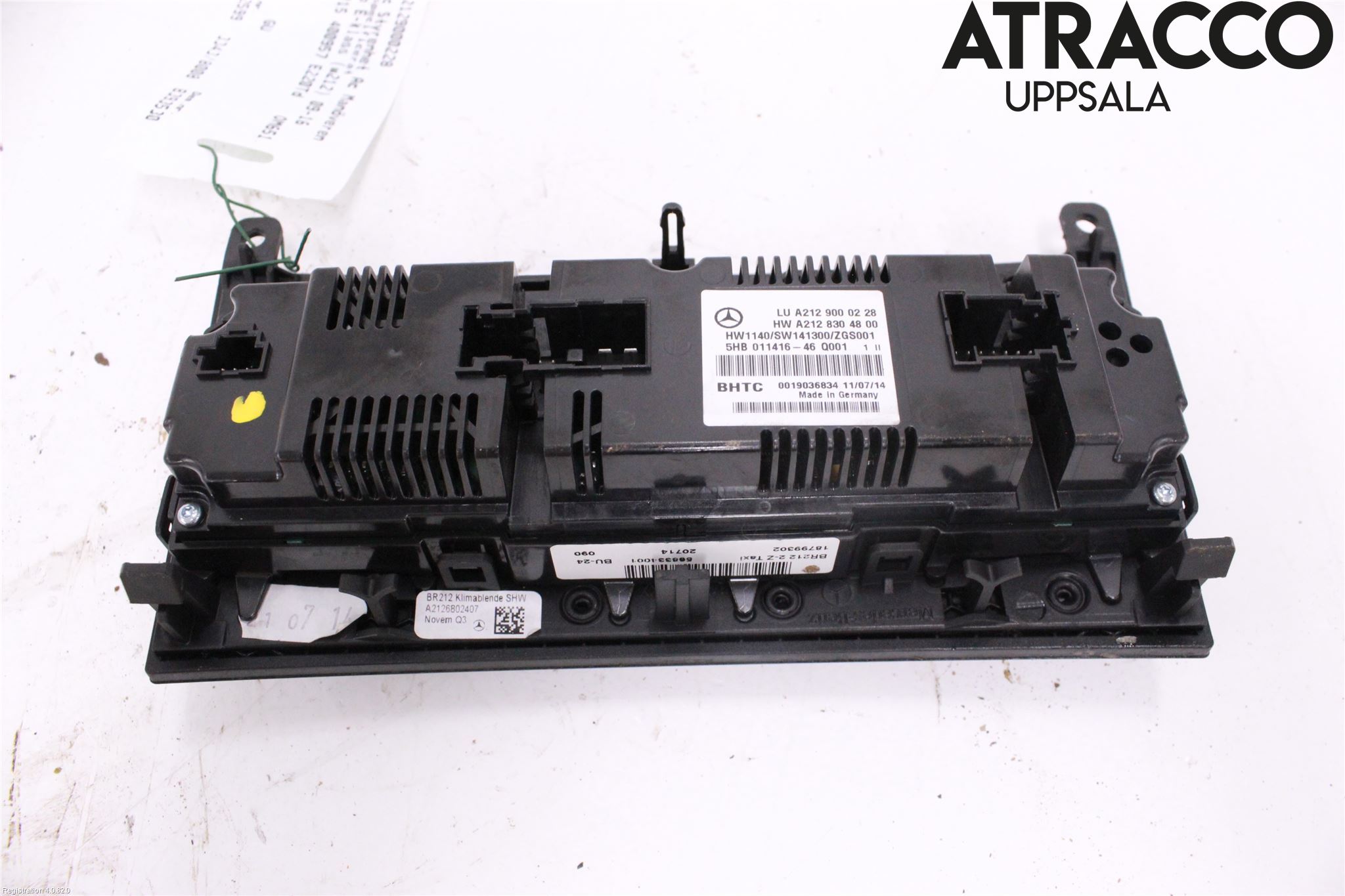 Mercedes-Benz MB E-KLASS (W212) 09-16 Varme Ac Betjening-Display
