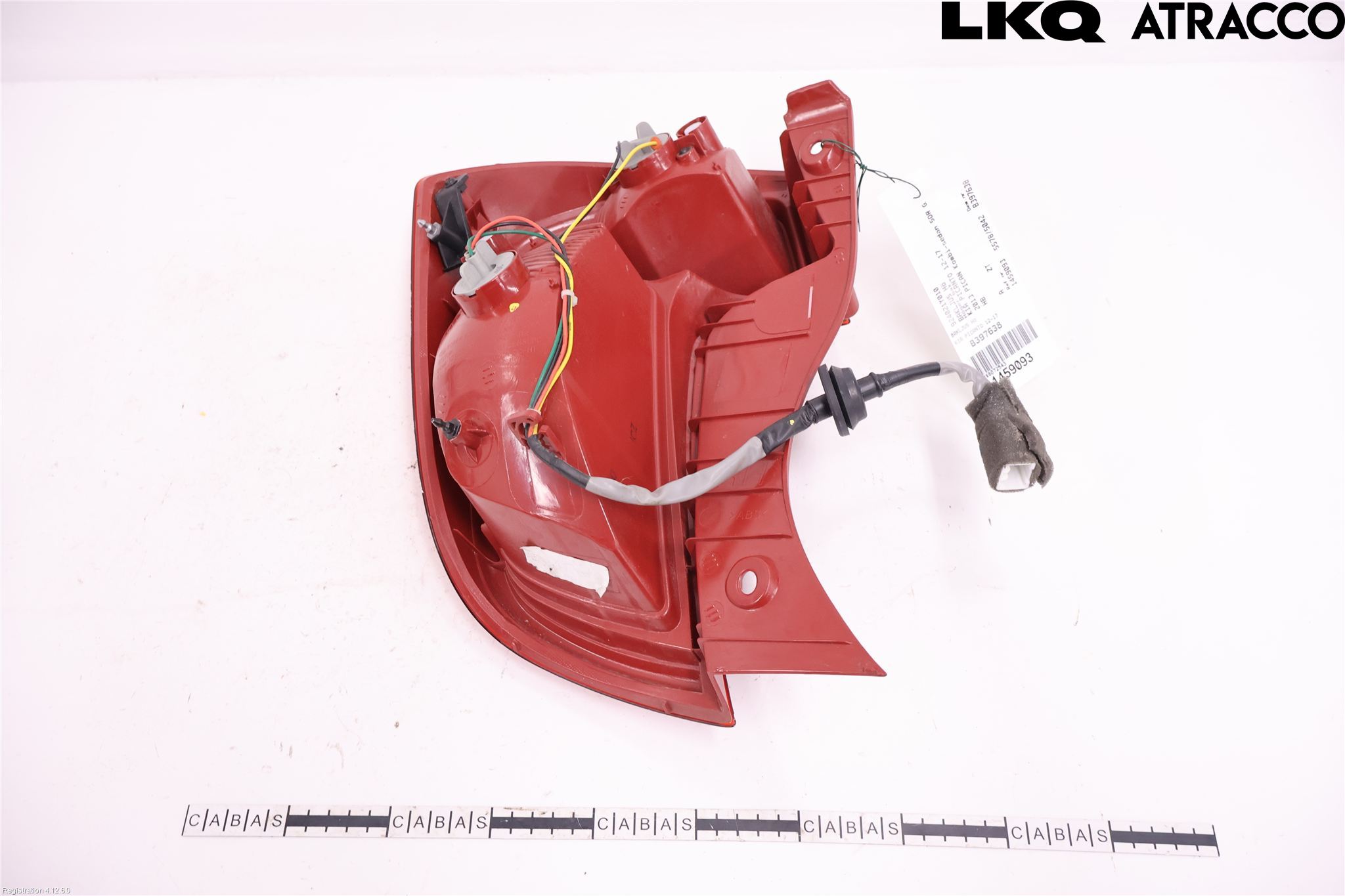 Kia PICANTO 12-17 Baklykt Høyre