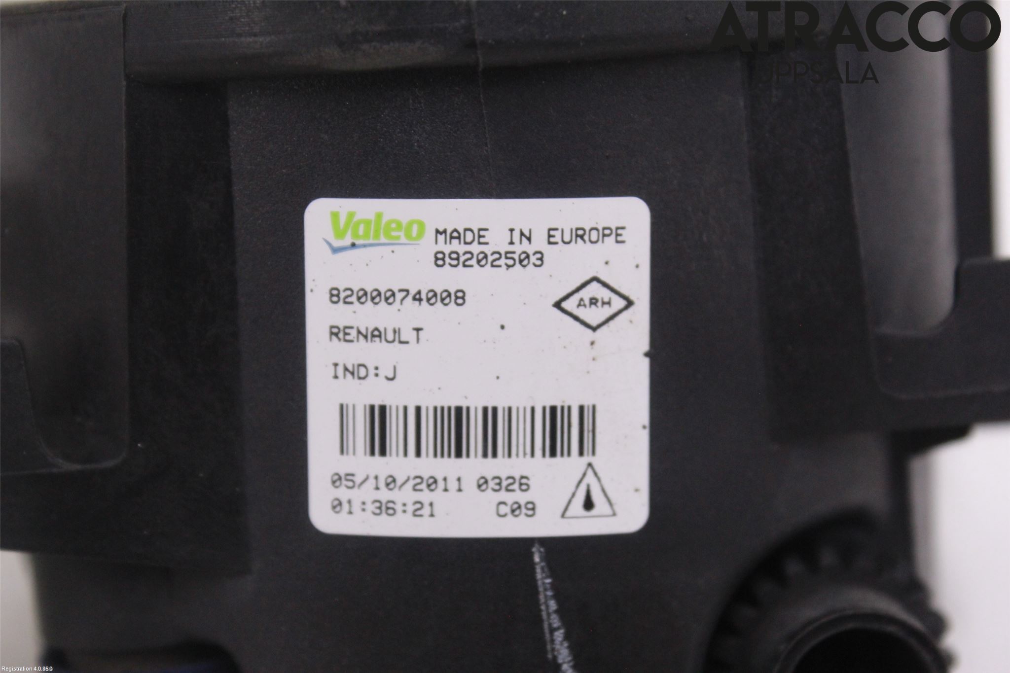 Renault MEGANE III 09-15 Frontlykt-Kurve-Tåkelys