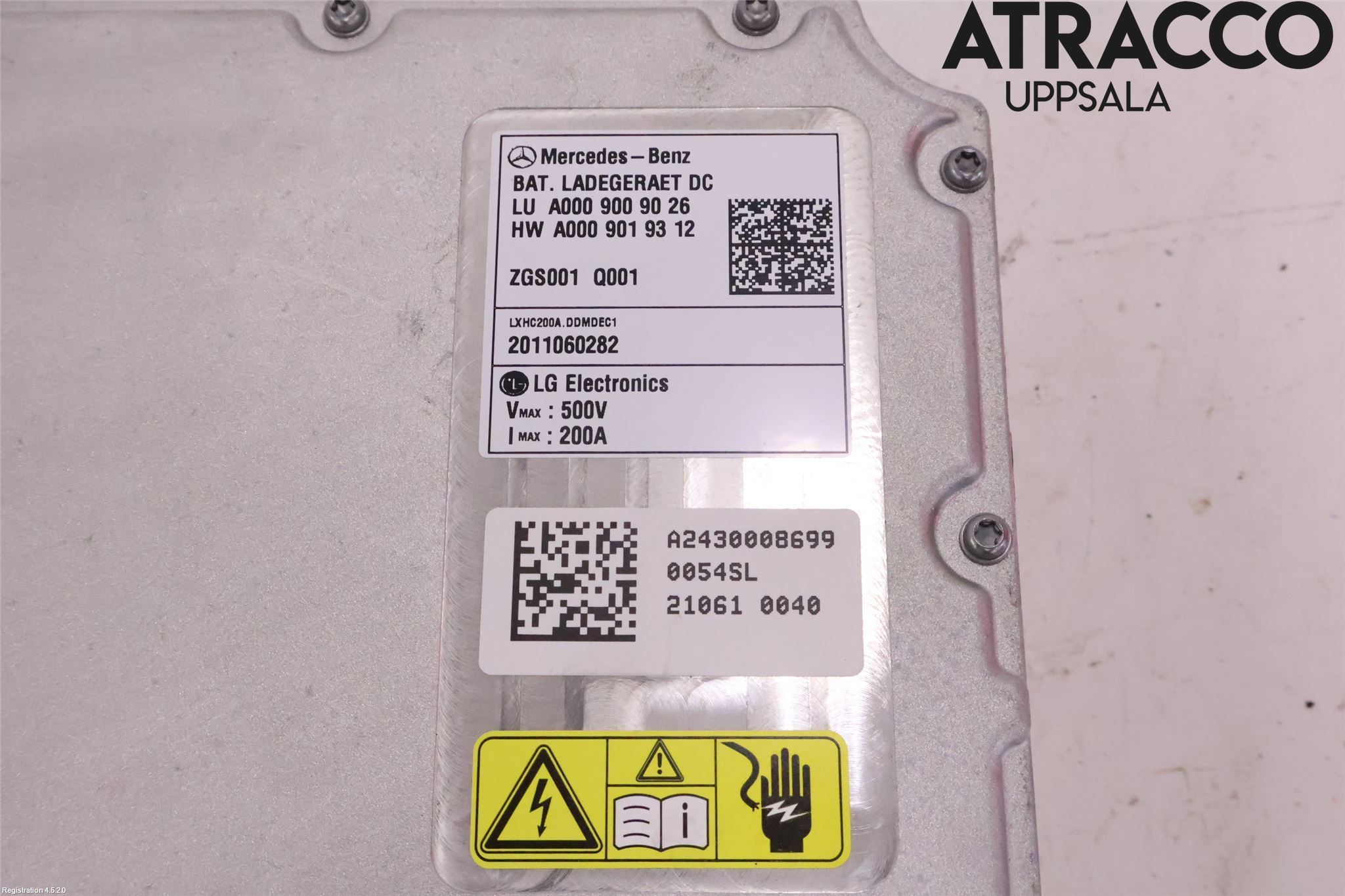 Mercedes-Benz MB EQA (H243) 21- Batterilader Hybrid