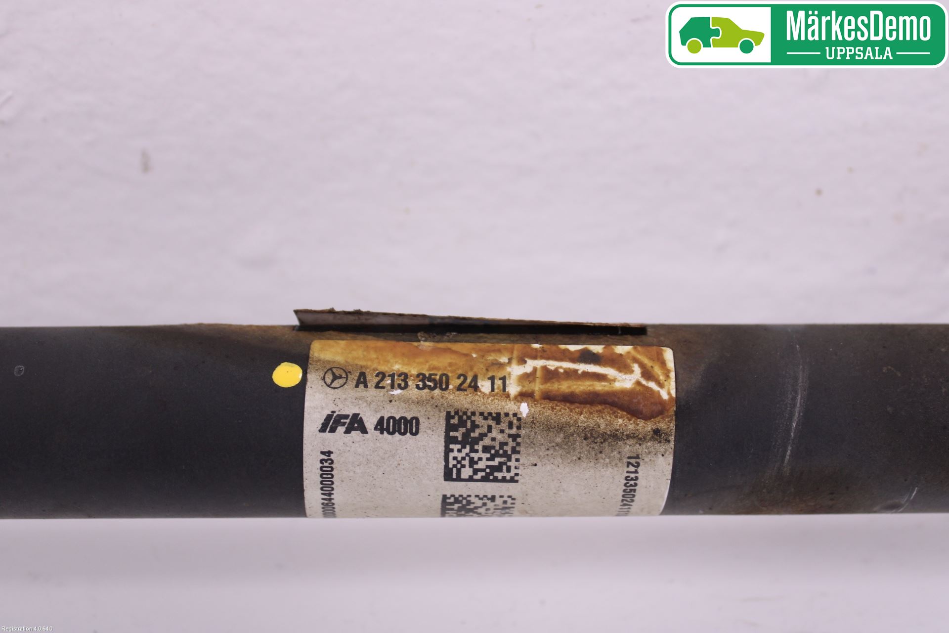 Mercedes-Benz MB GLC-KLASS (X253/C253) 15-22 Drivaksel Bak Kompl Venstre