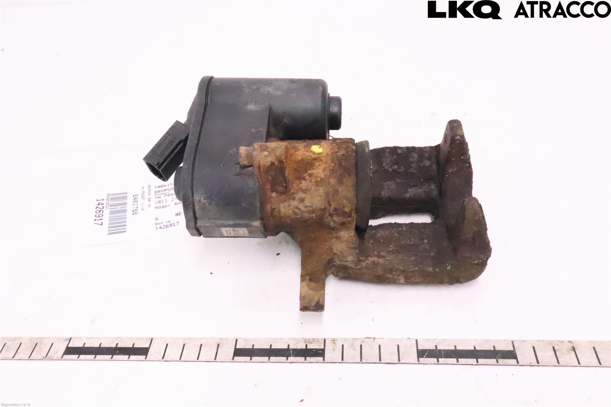 Volkswagen VW PASSAT 11-14 Bremsecaliper Bak Høyre