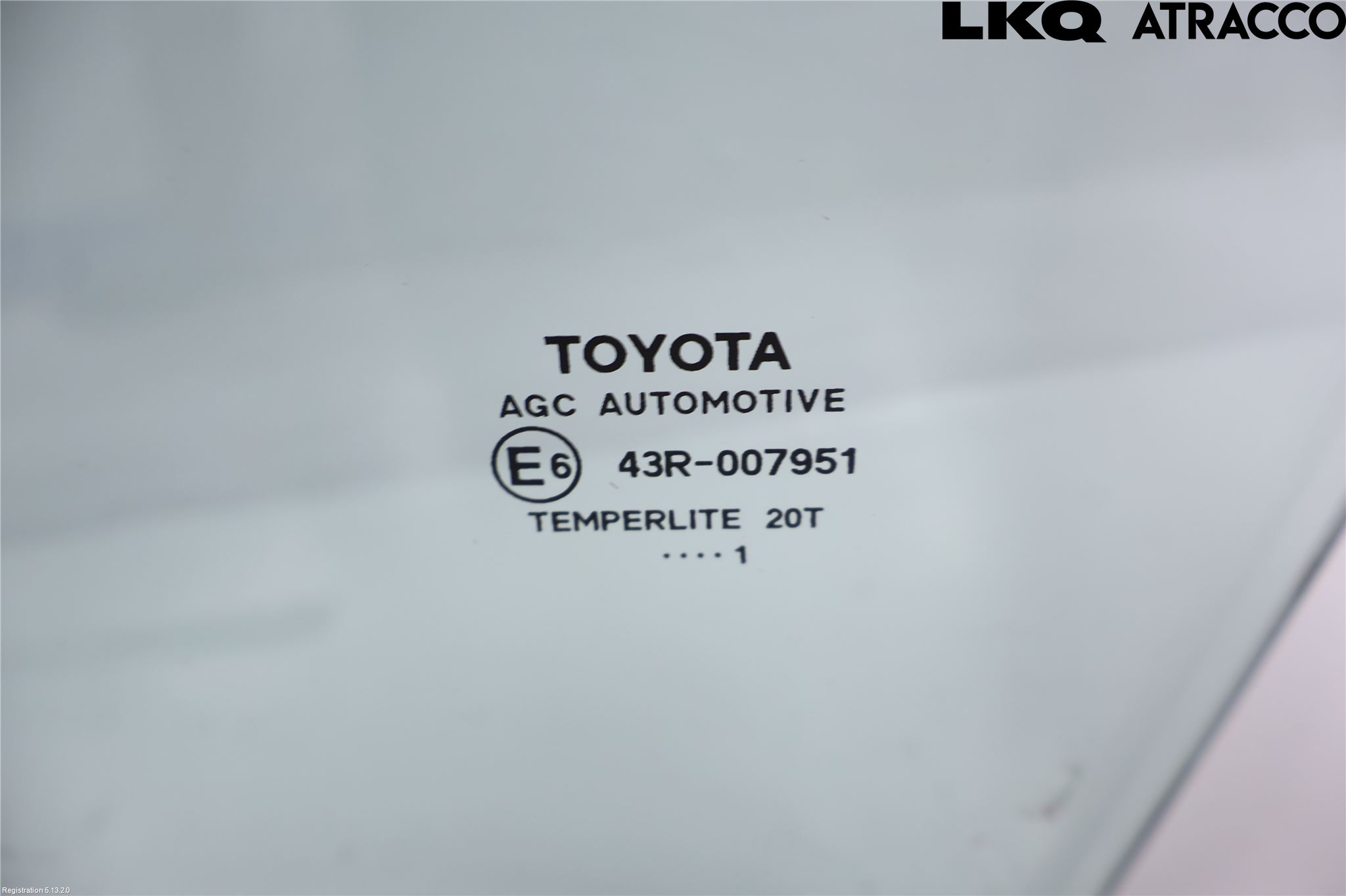Toyota YARIS XP21 20- Dørrute Foran Venstre 4 Dørs