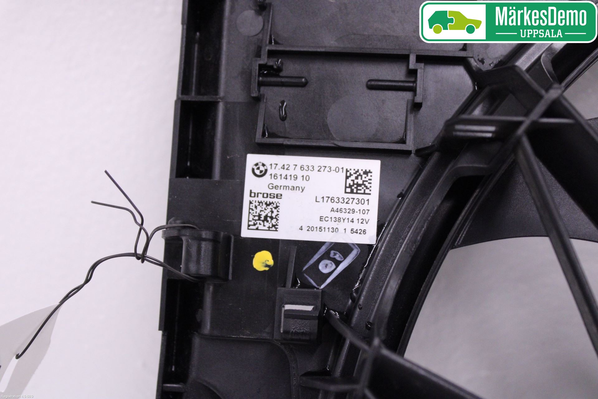 BMW 5 F10/F11/F18 09-17 Kjølevifte Elektrisk
