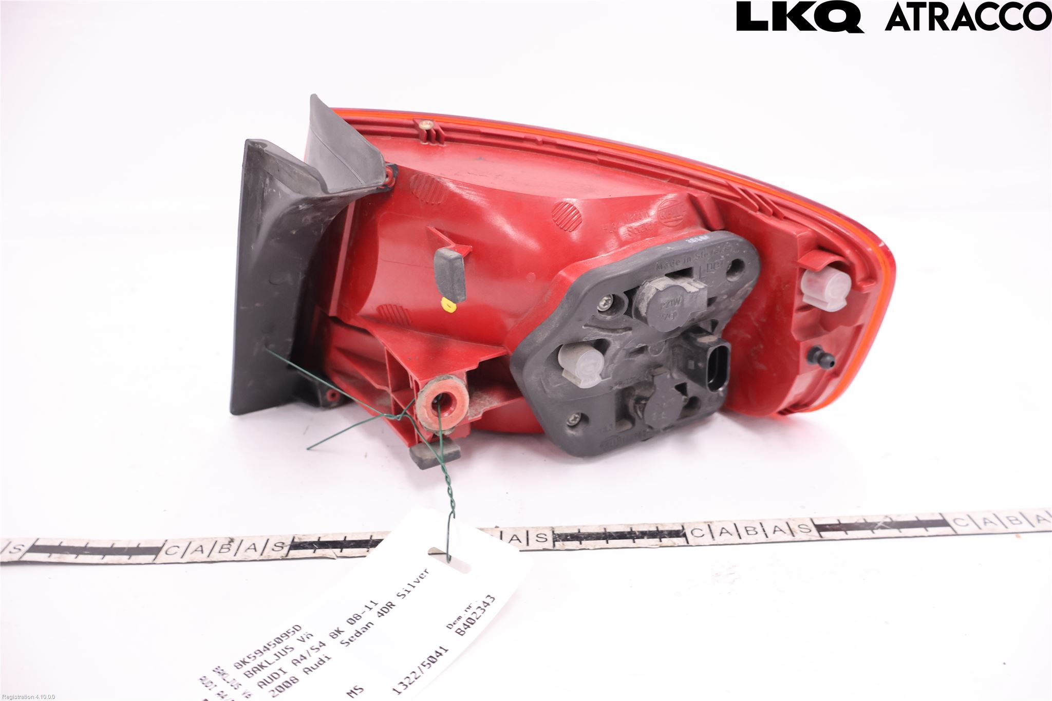 Audi A4/S4 08-11 Baklykt Venstre
