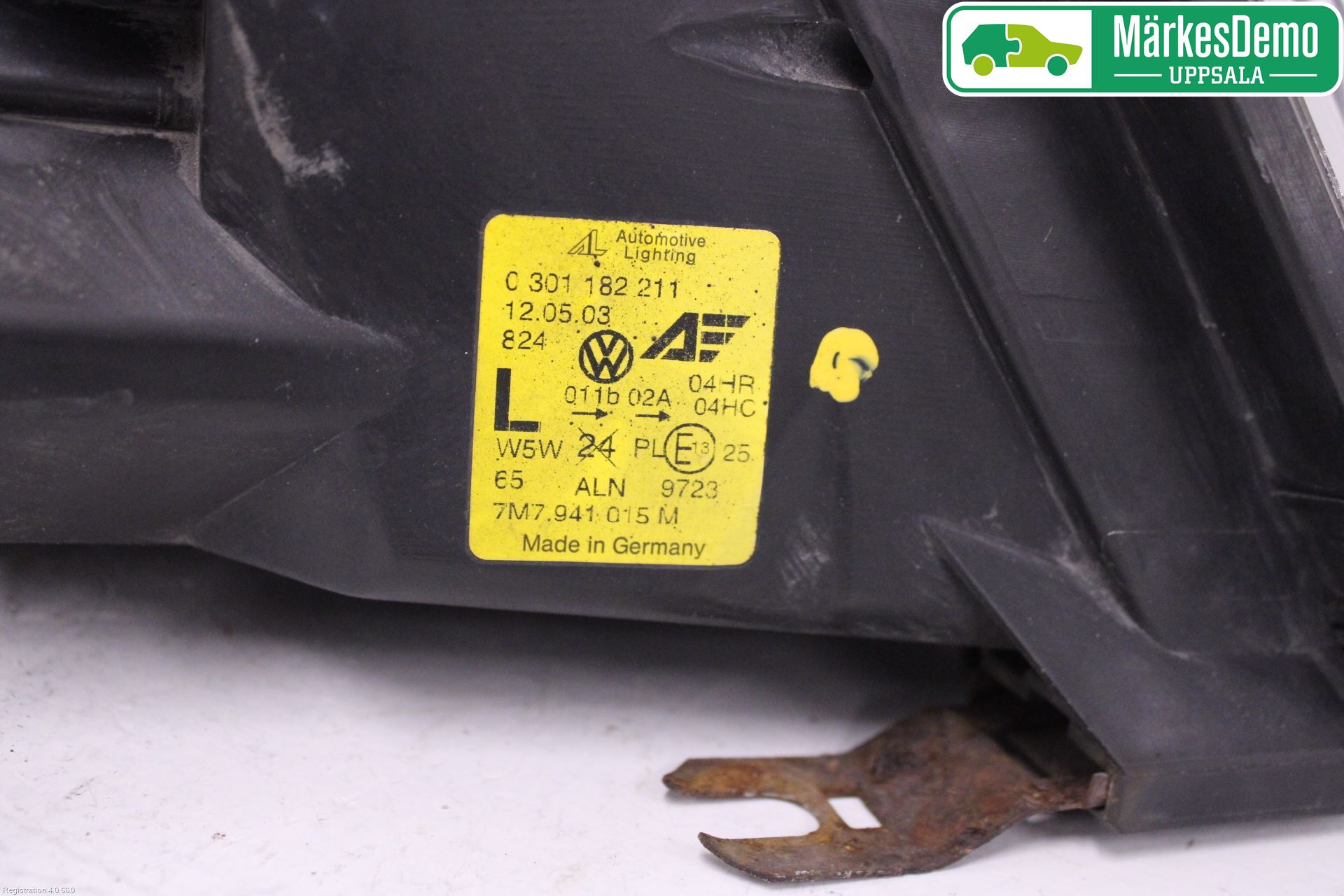 Seat ALHAMBRA 01-10 Frontlykt Venstre