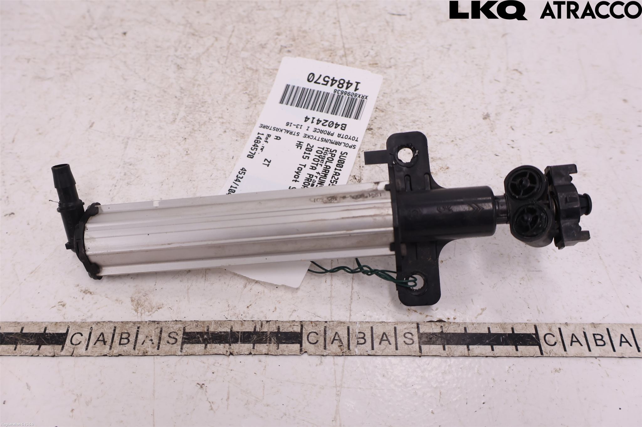 Toyota PROACE I 13-16 Spylerdyse Frontlykter