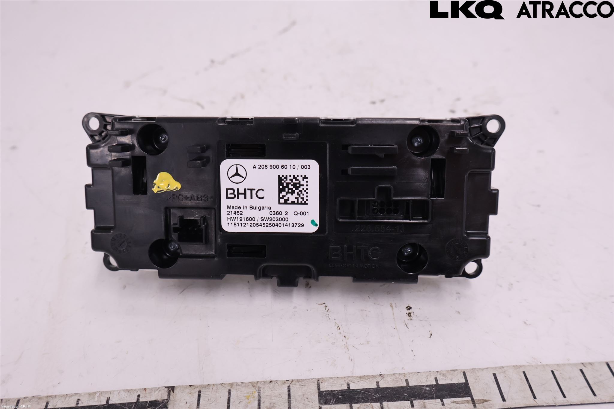 Mercedes-Benz MB EQS (V297) 22- Varme Ac Betjening-Display