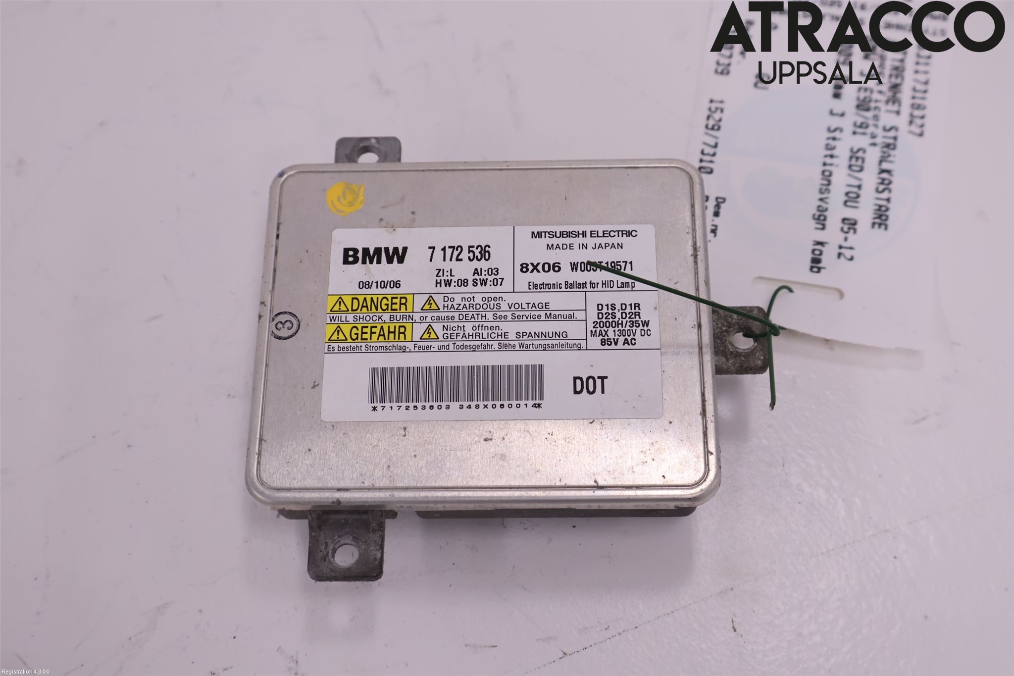 BMW 3 E90/91 SED/TOU 05-12 Styreenhet Xenon
