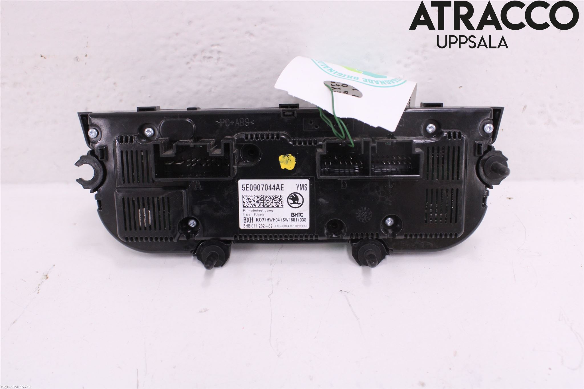 Skoda OCTAVIA (5E) 13-20 Varme Ac Betjening-Display